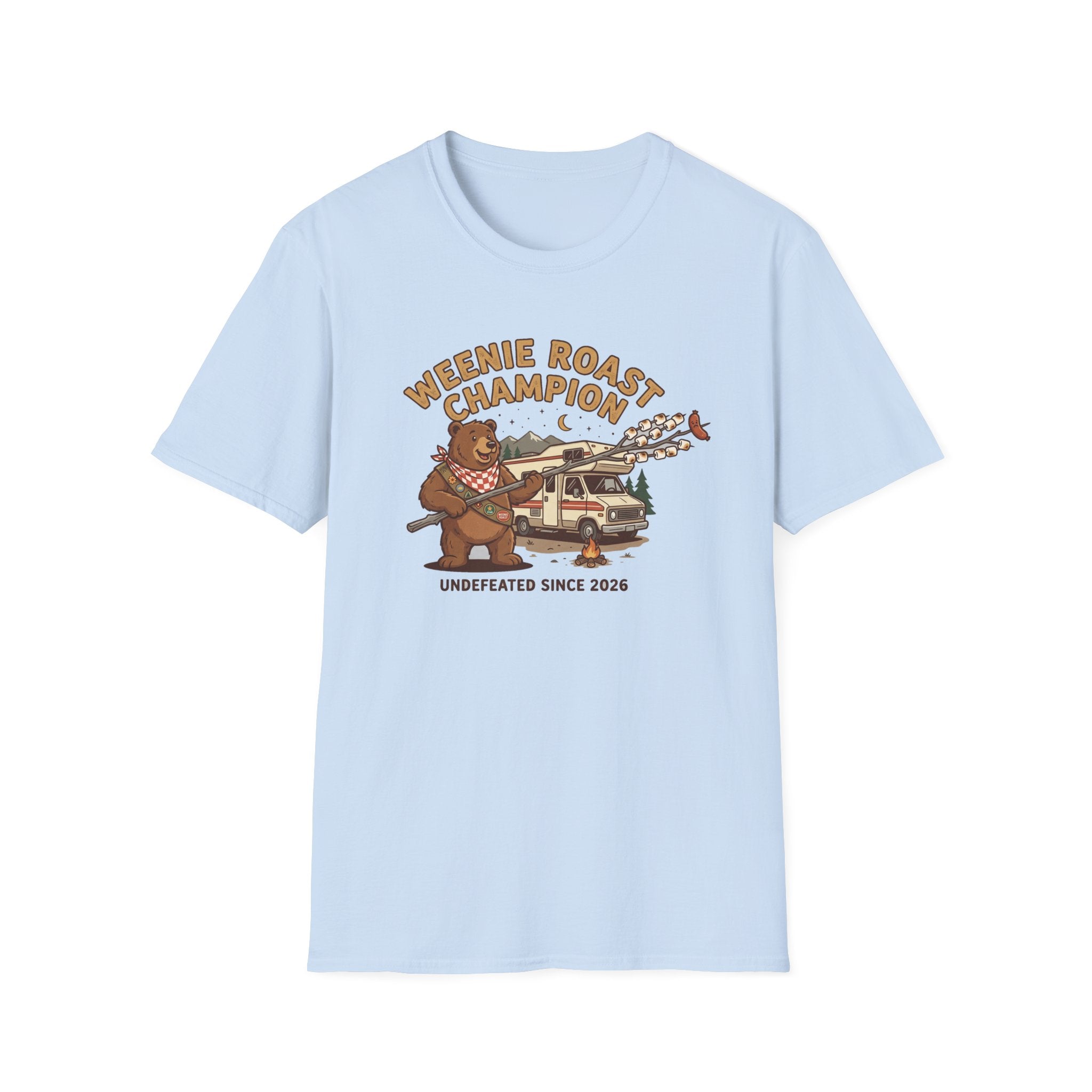 Weenie Roast Champion Undefeated Since 2026 T-Shirt