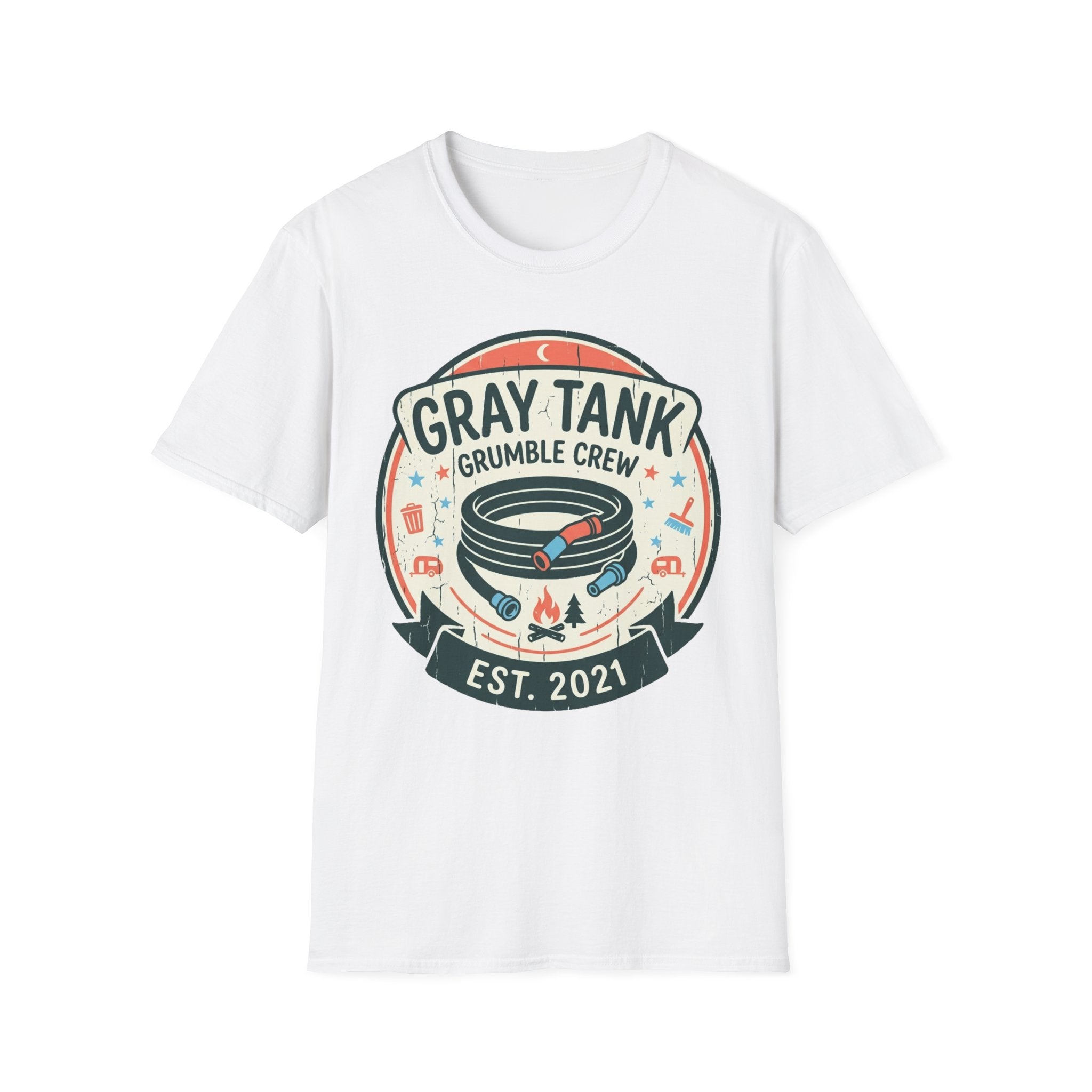 Gray Tank Grumble Crew T-Shirt