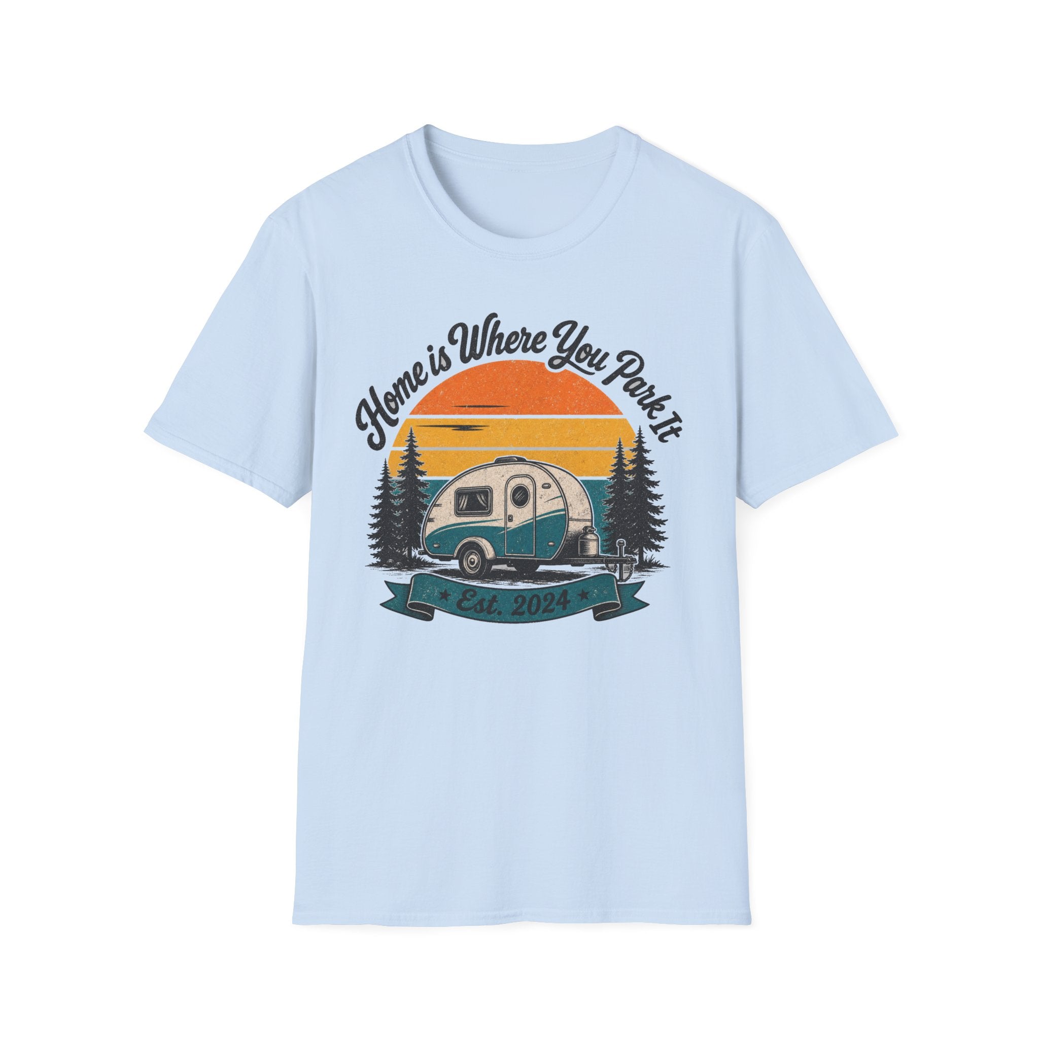 Home is Where You Park It Est 2024 T-Shirt
