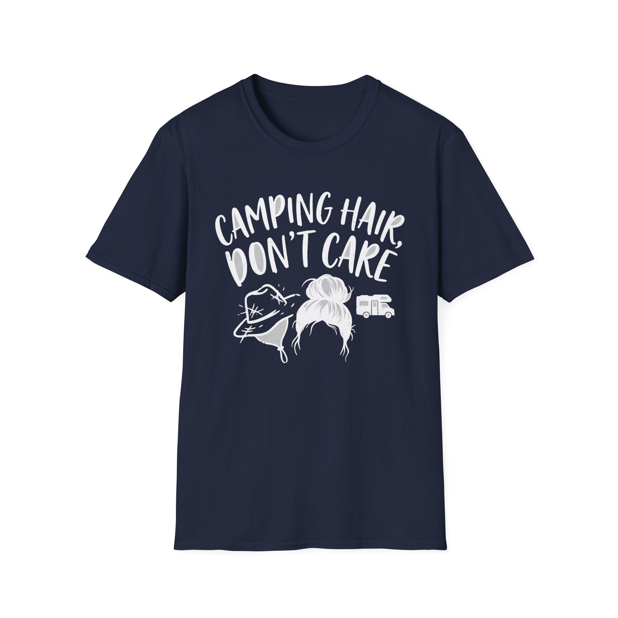Camping Hair Don't Care T-Shirt