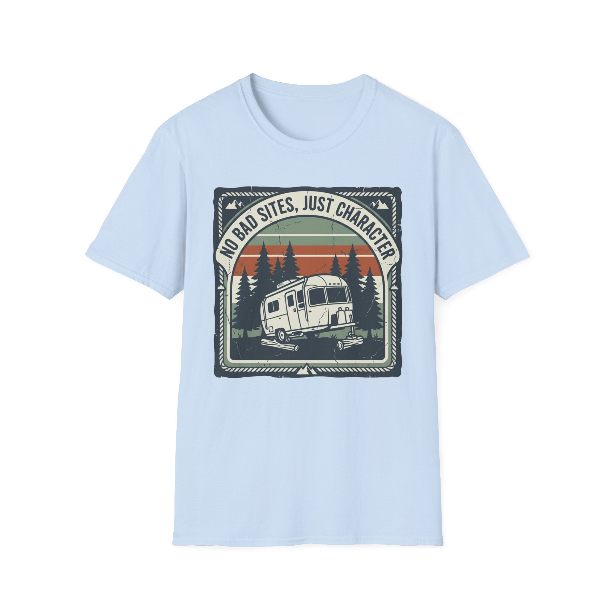 No Bad Sites, Just Character T-Shirt