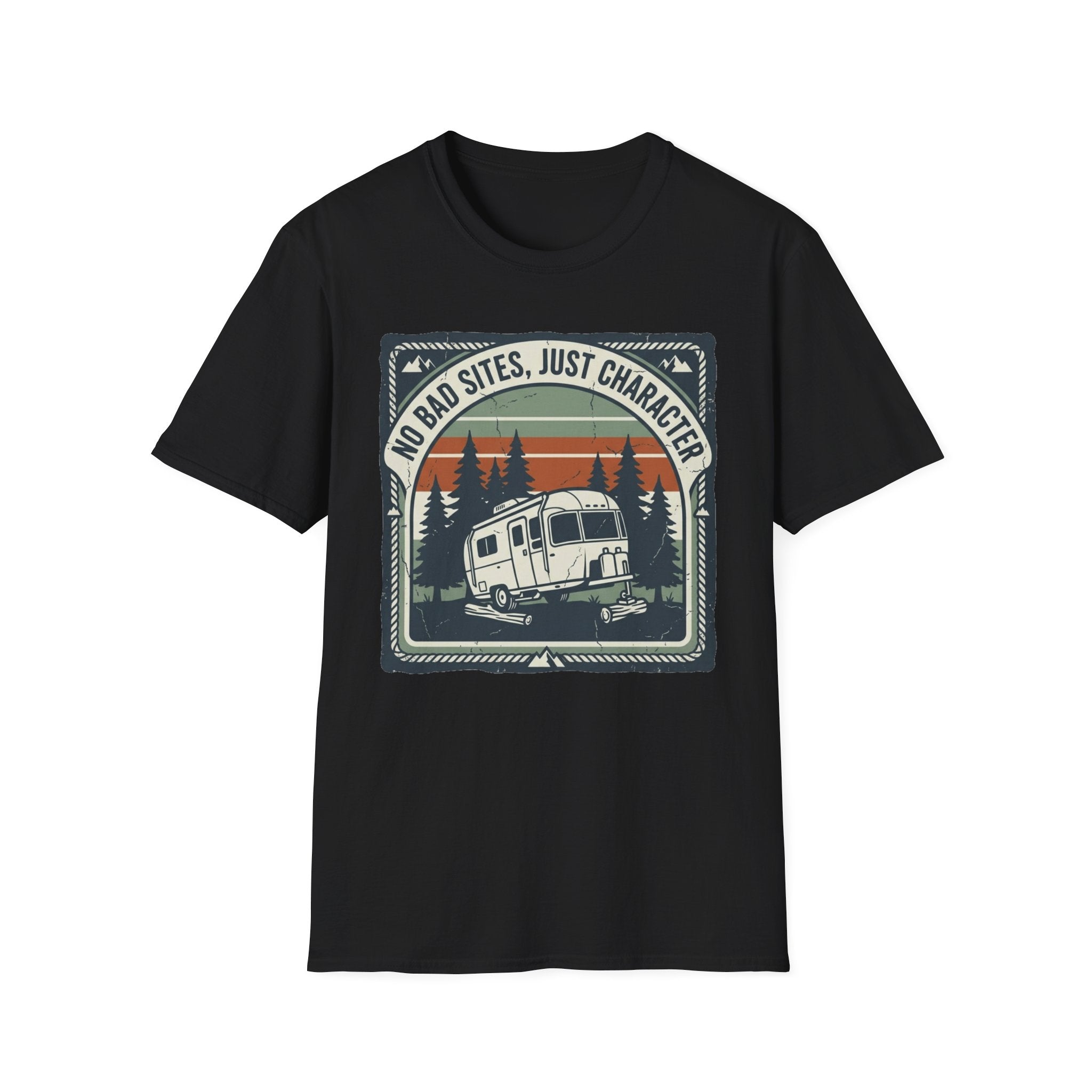 No Bad Sites, Just Character T-Shirt