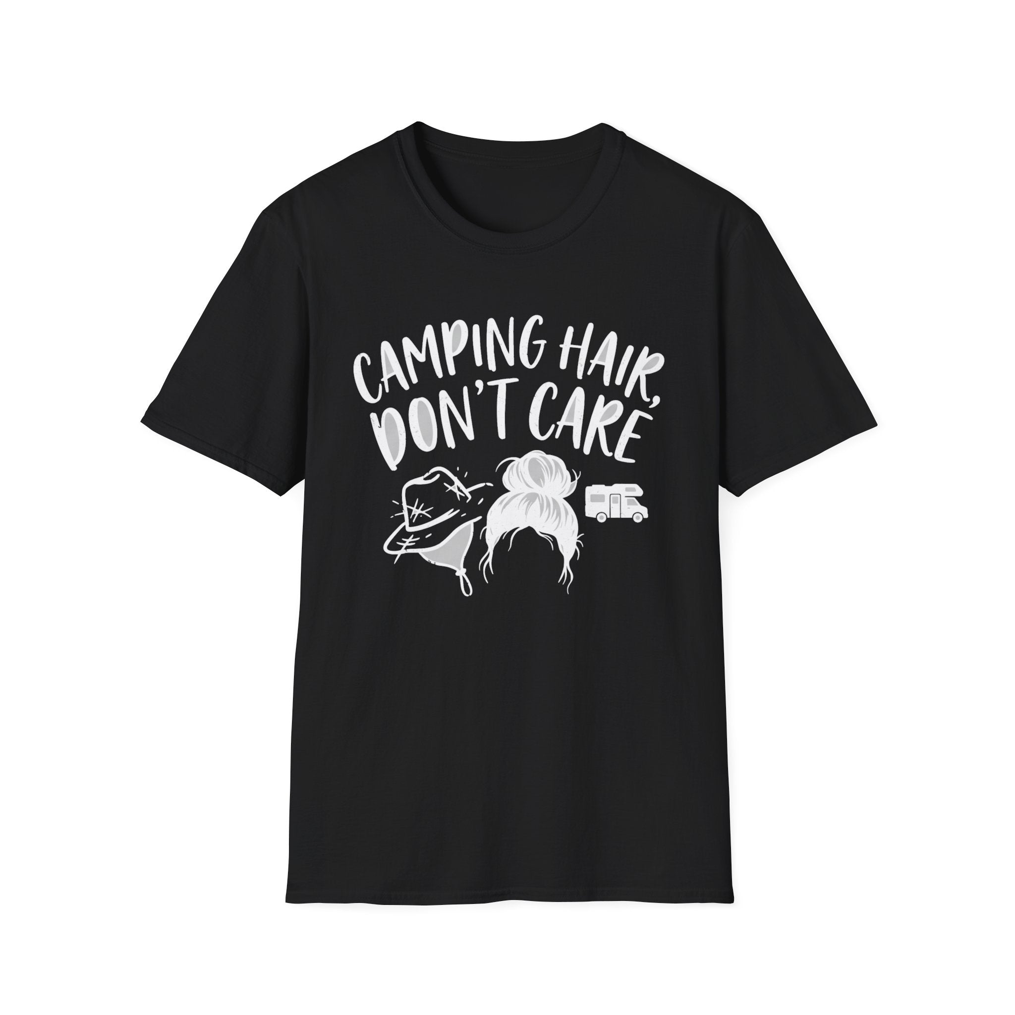 Camping Hair Don't Care T-Shirt