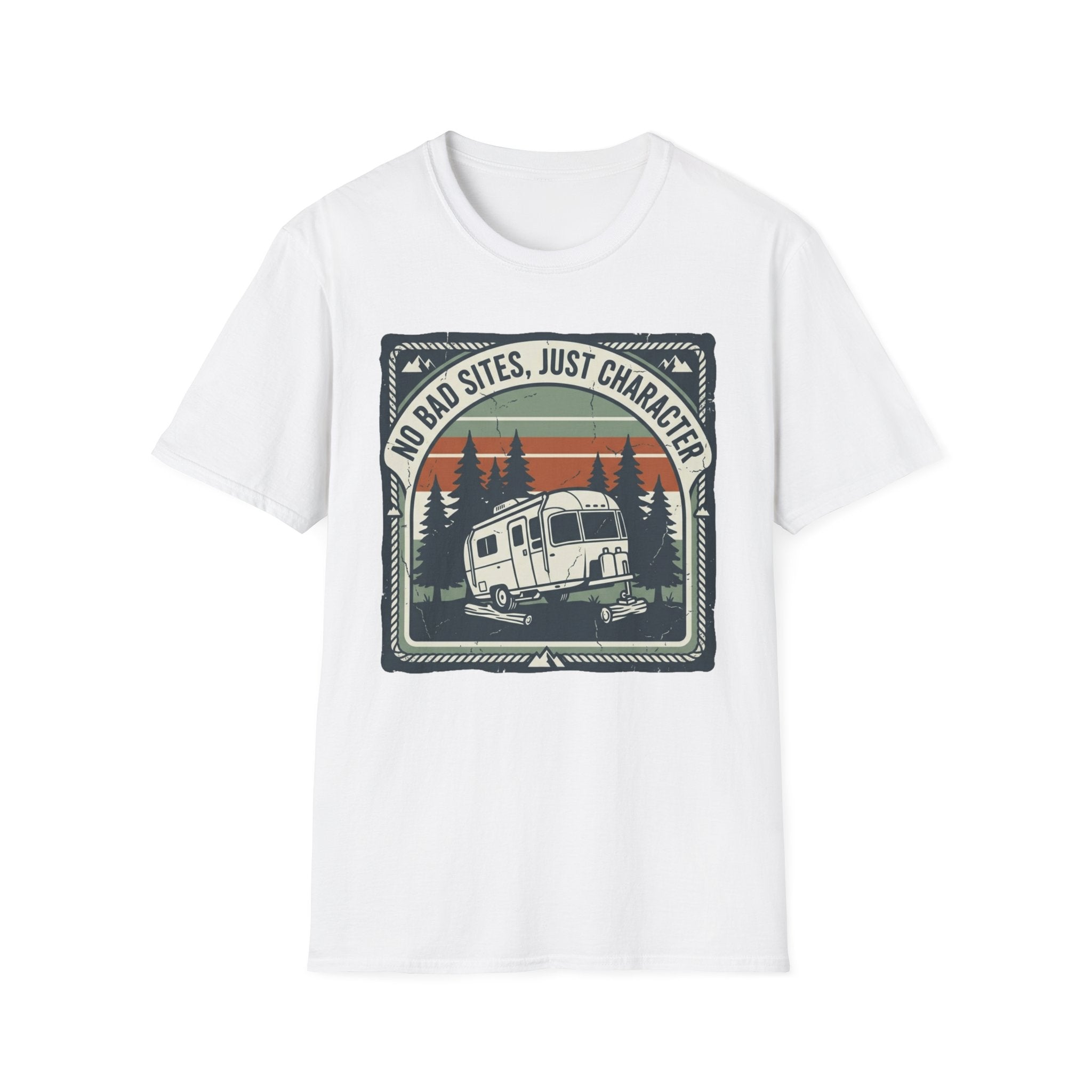 No Bad Sites, Just Character T-Shirt