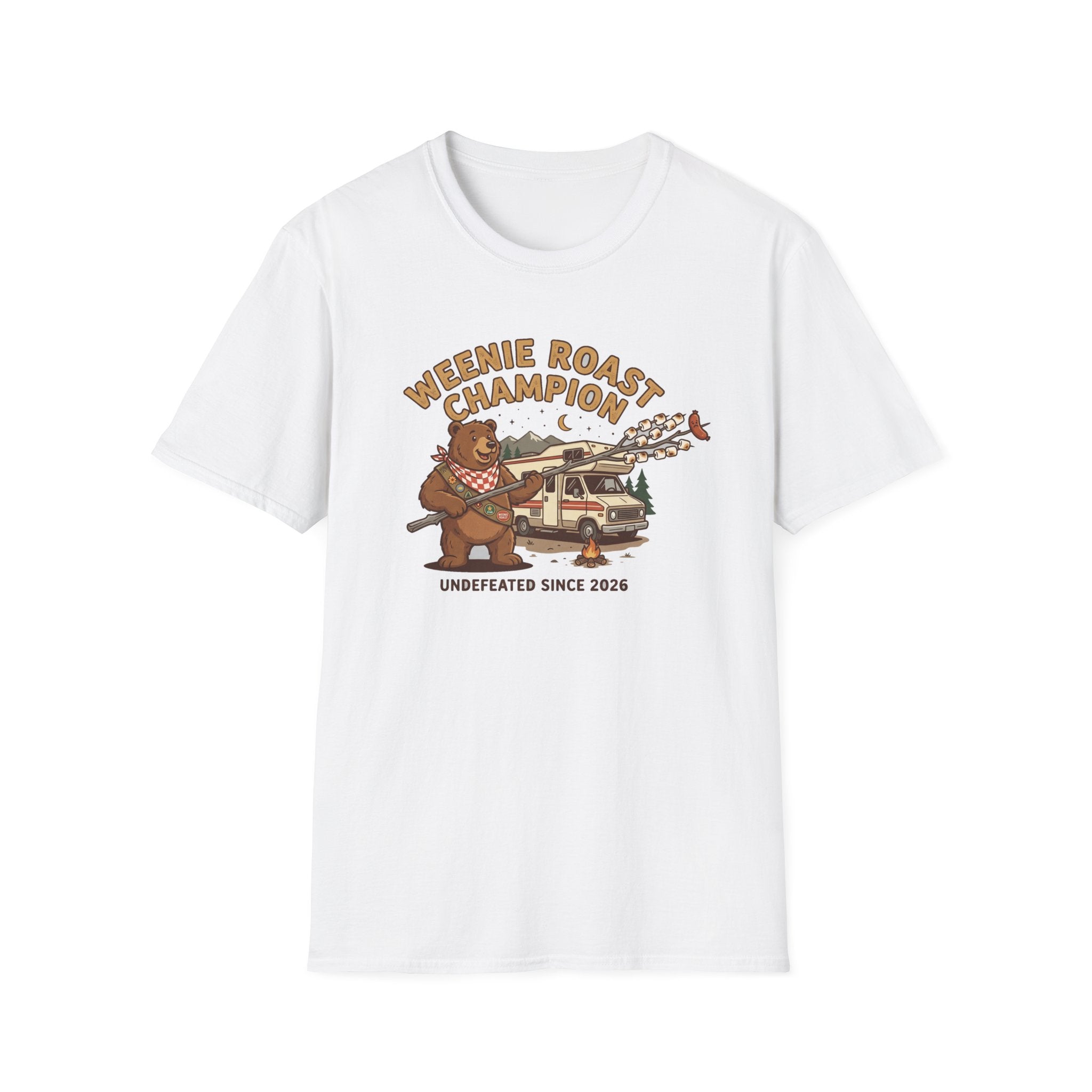 Weenie Roast Champion Undefeated Since 2026 T-Shirt