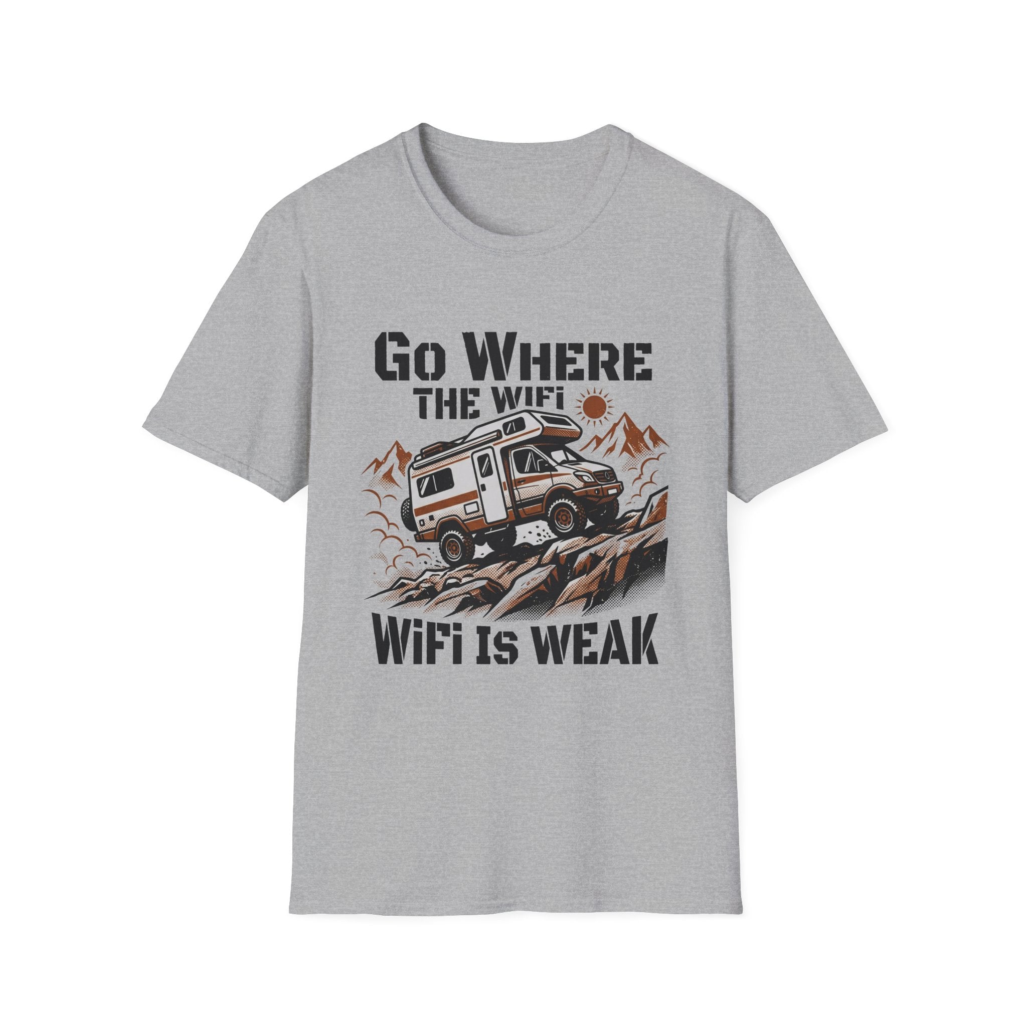 Go Where The Wifi Is Weak T-Shirt