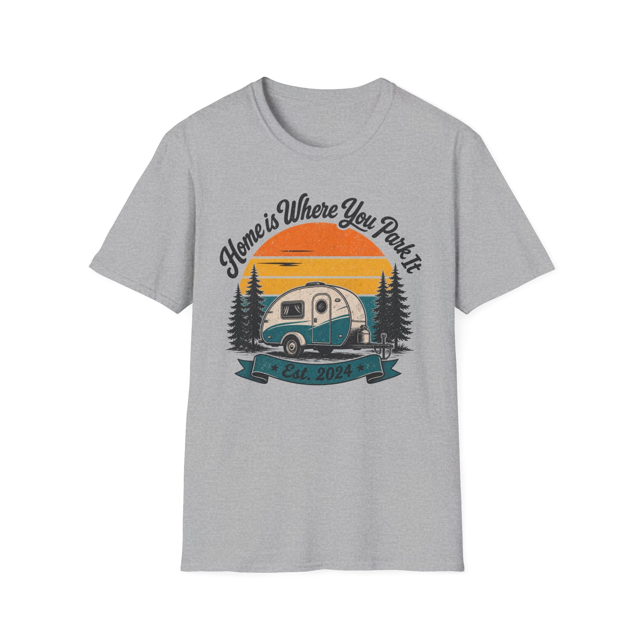 Home is Where You Park It Est 2024 T-Shirt