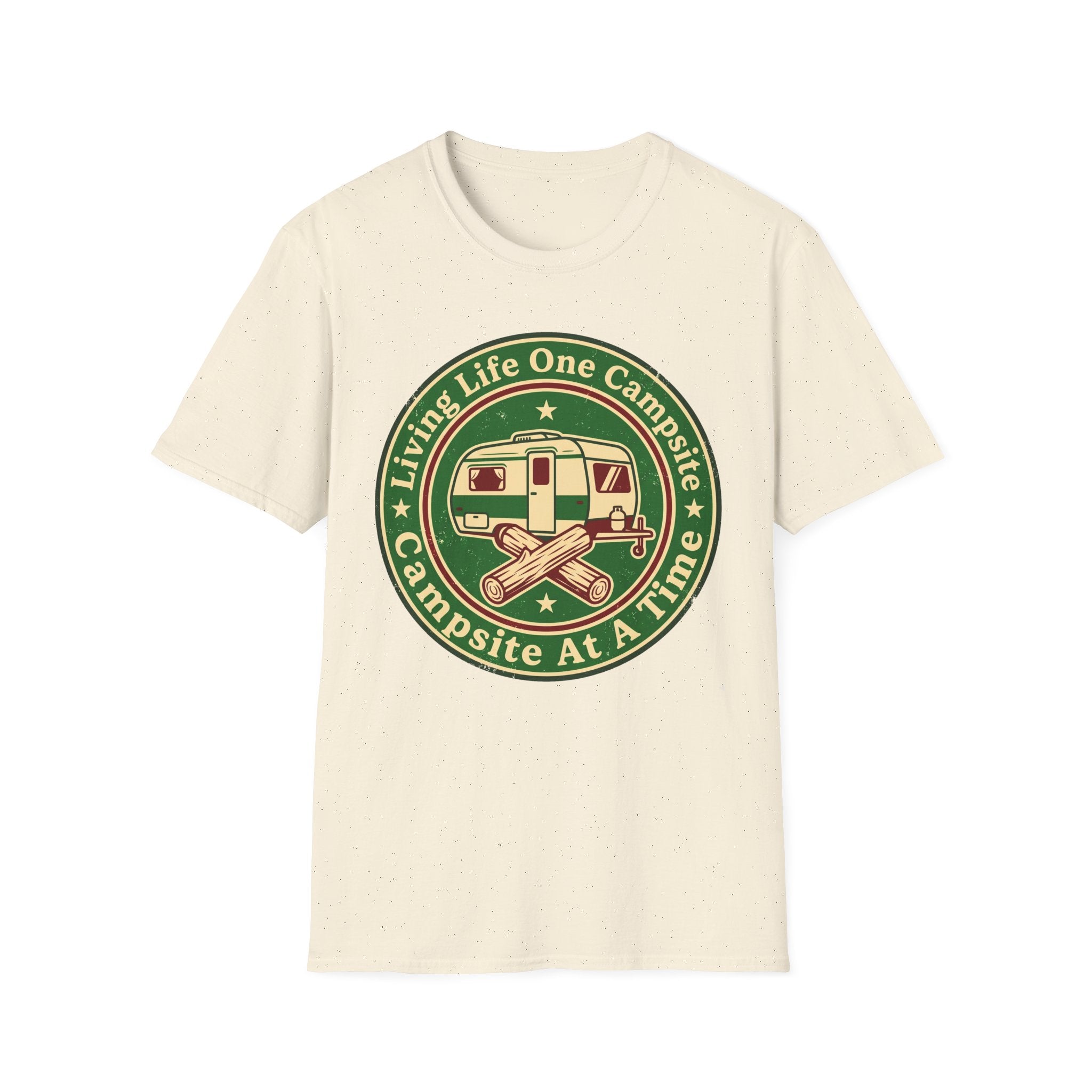 Living Life One Campsite At A Time T-Shirt