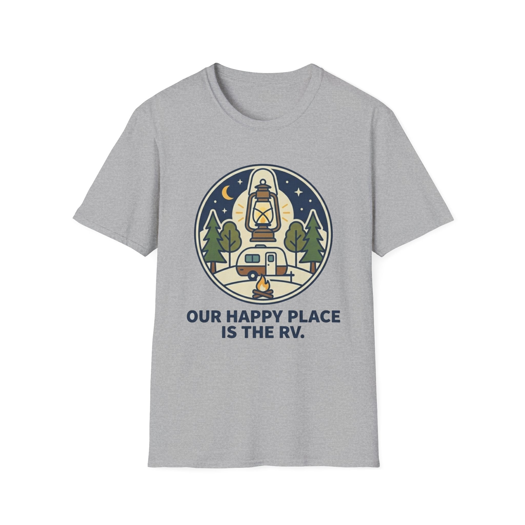 Our Happy Place is the RV. T-Shirt