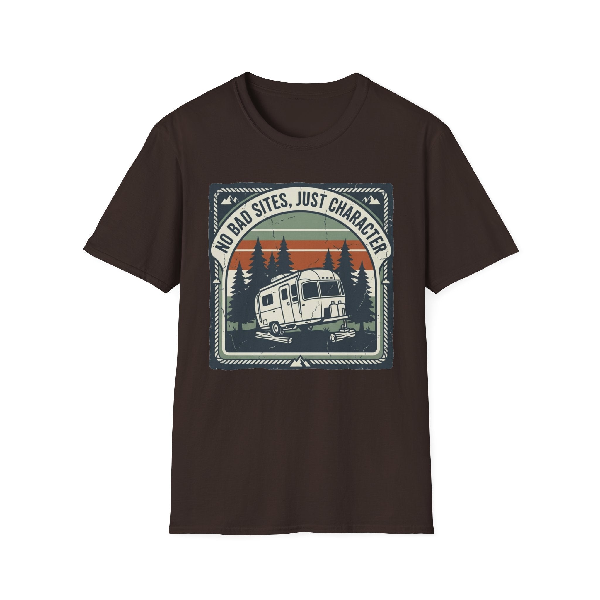 No Bad Sites, Just Character T-Shirt