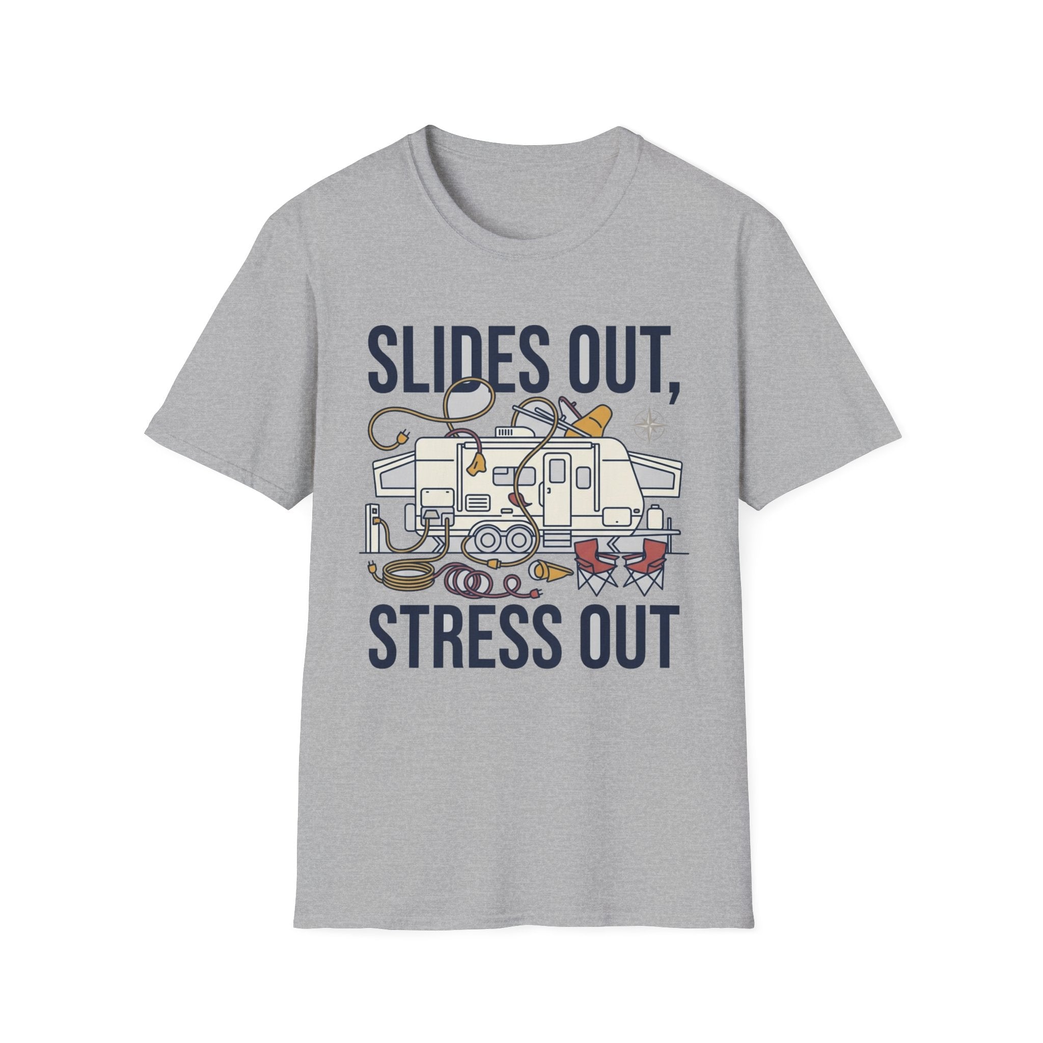 Slides Out, Stress Out T-Shirt