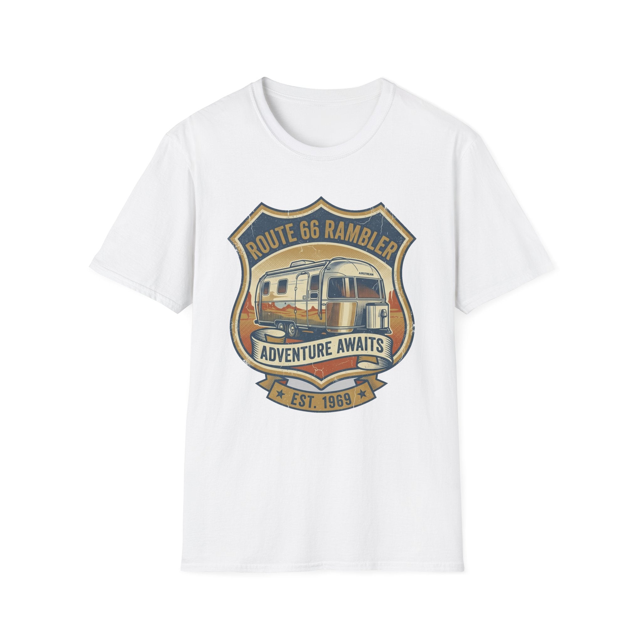Route 66 Rambler Adventure Awaits T-Shirt