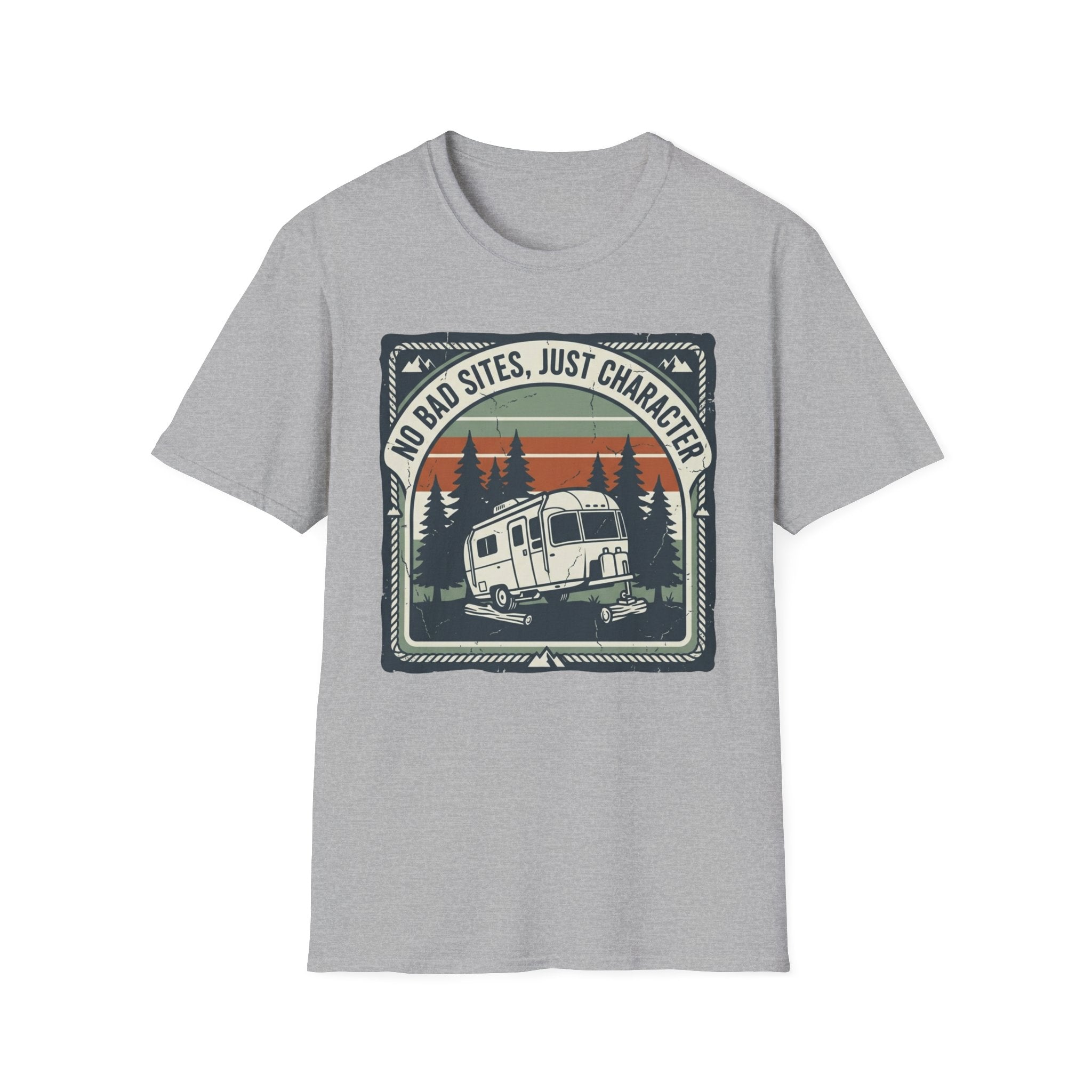 No Bad Sites, Just Character T-Shirt