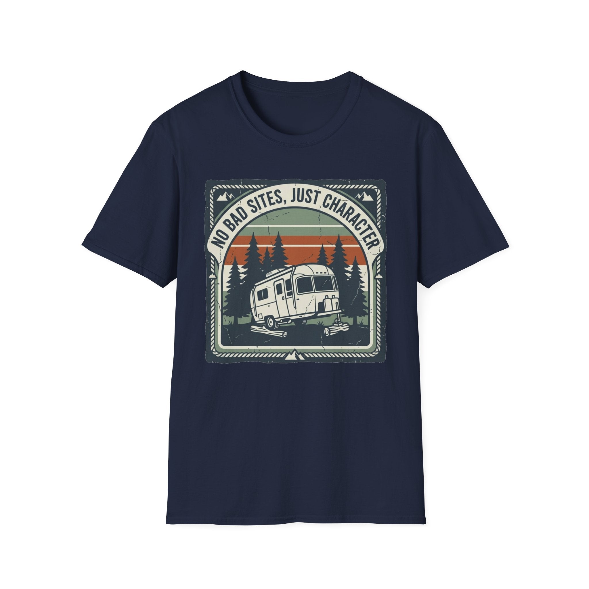 No Bad Sites, Just Character T-Shirt