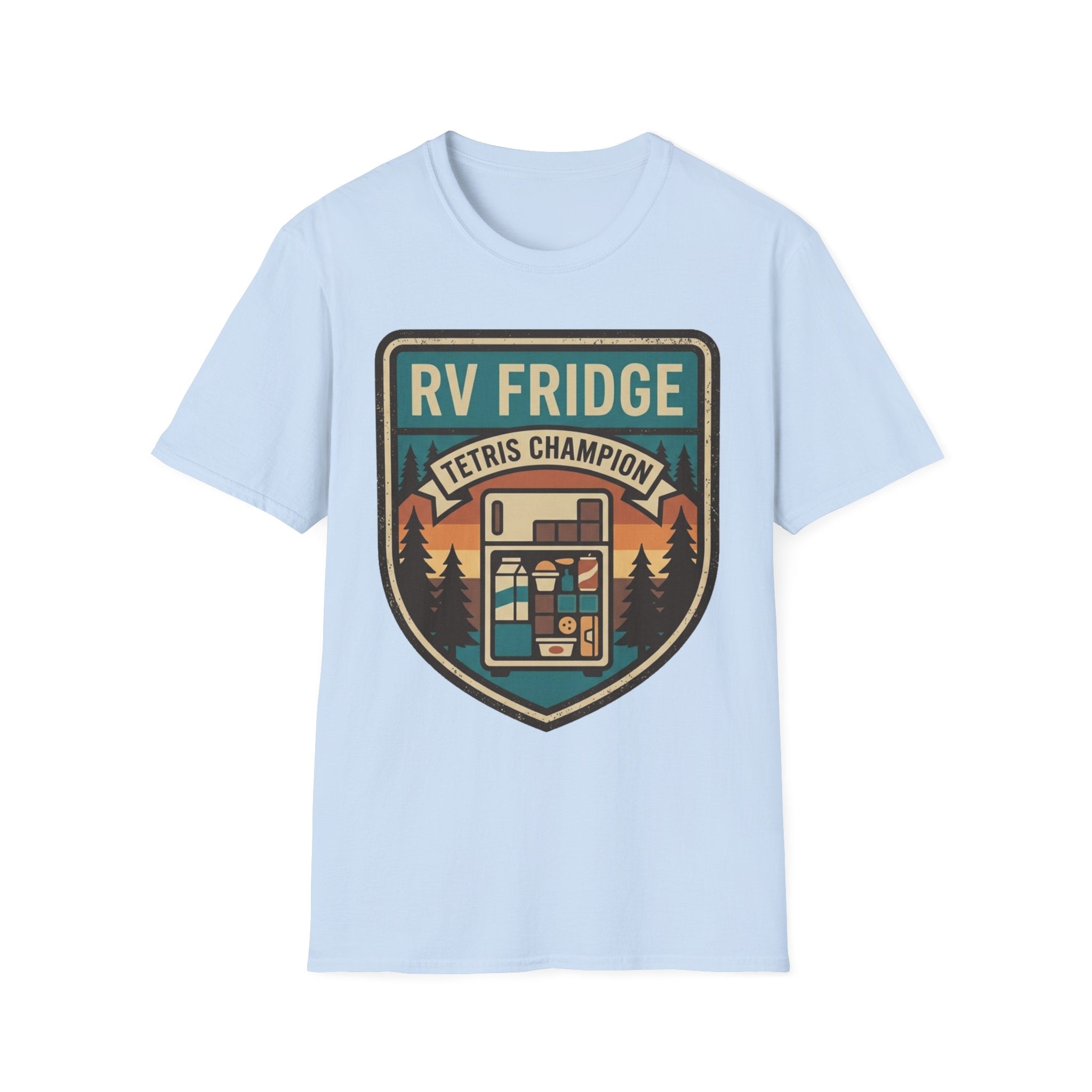 RV Fridge Tetris Champion T-Shirt