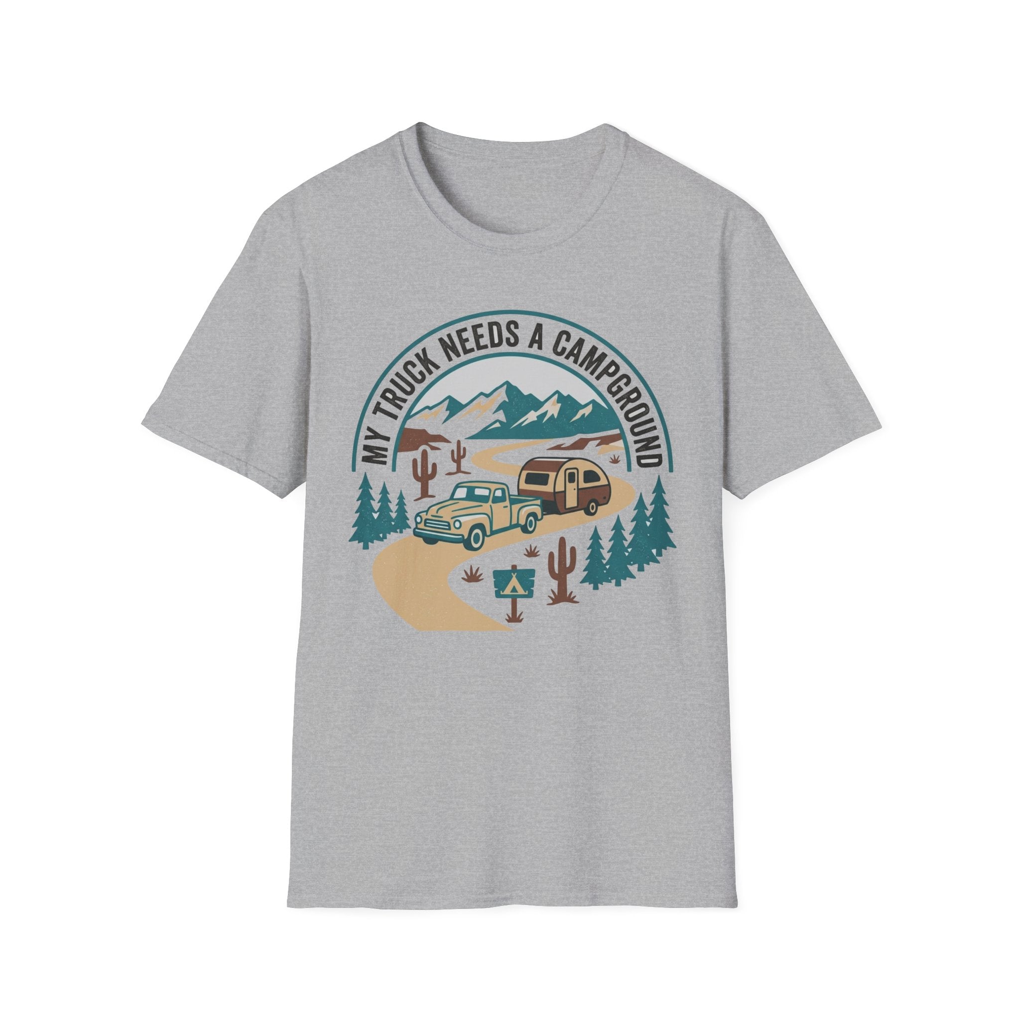 My Truck Needs a Campground T-Shirt