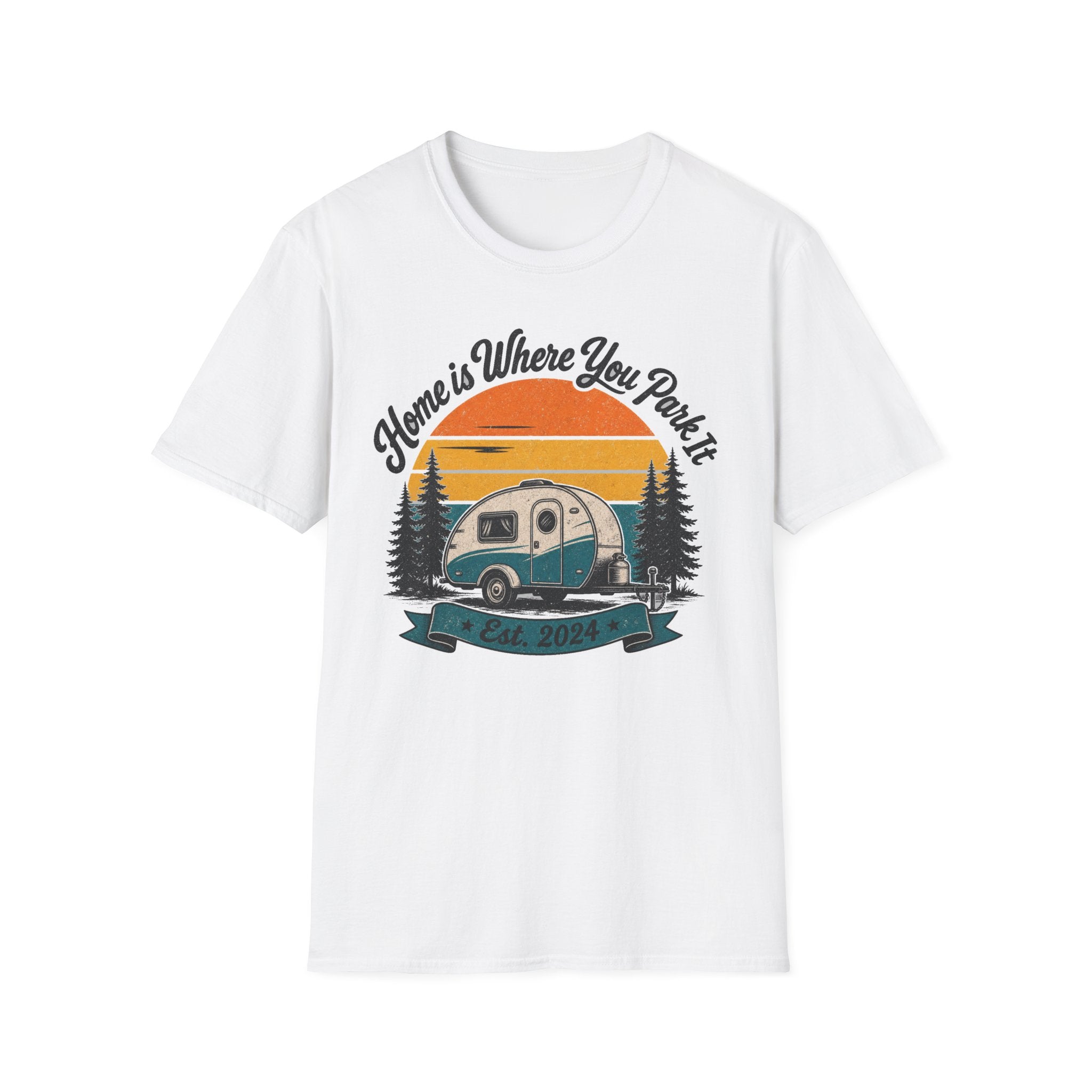 Home is Where You Park It Est 2024 T-Shirt