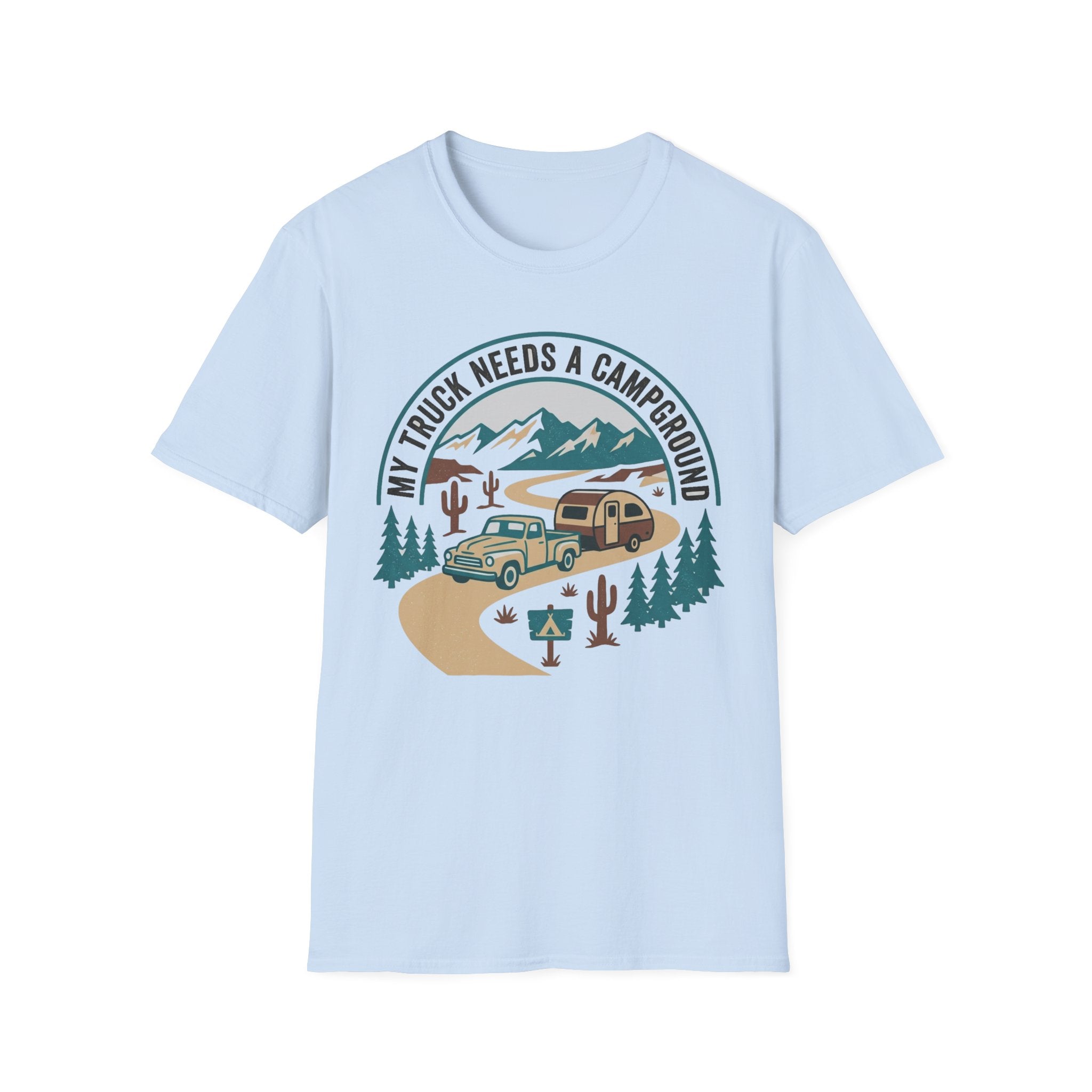 My Truck Needs a Campground T-Shirt