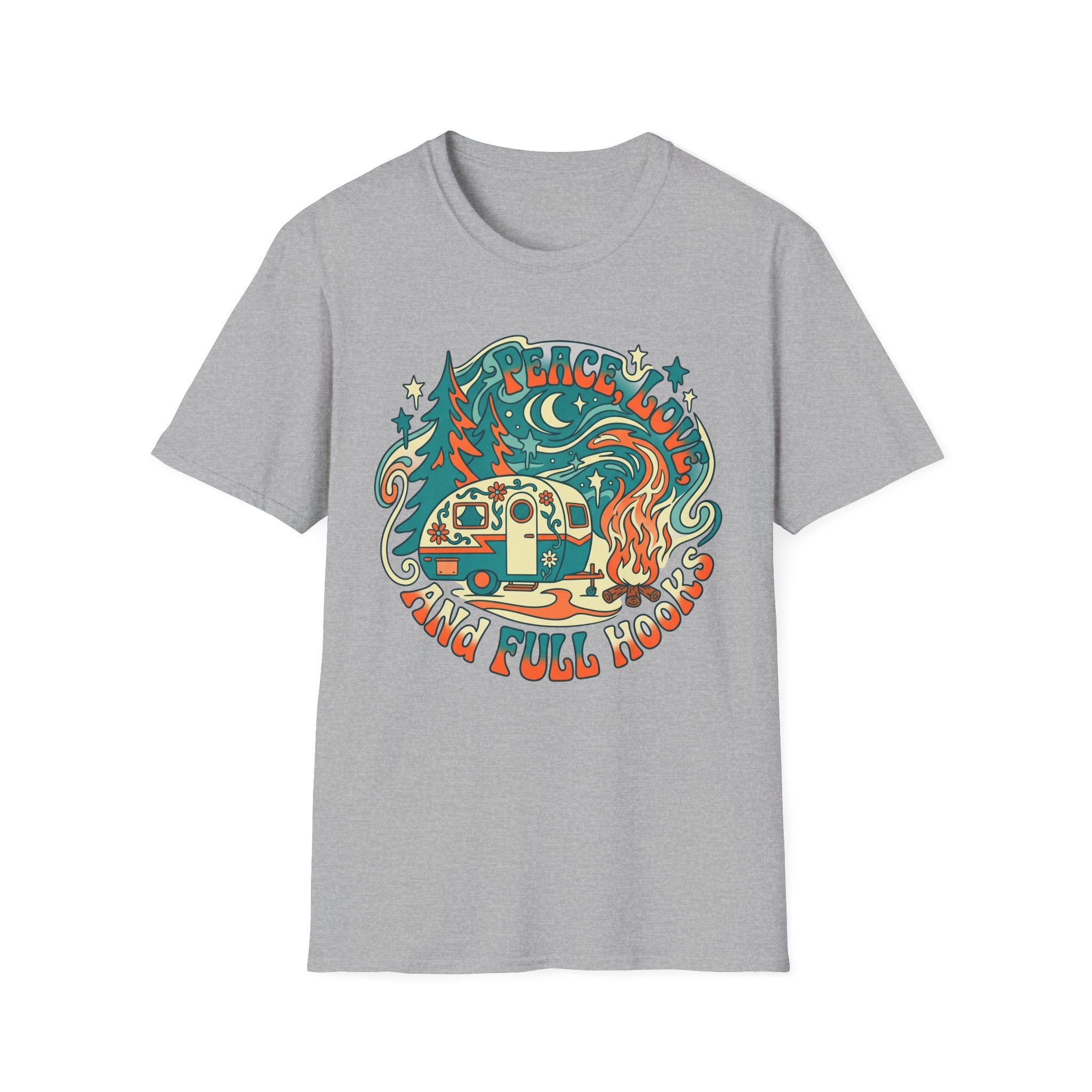 Peace, Love, and Full Hooks T-Shirt