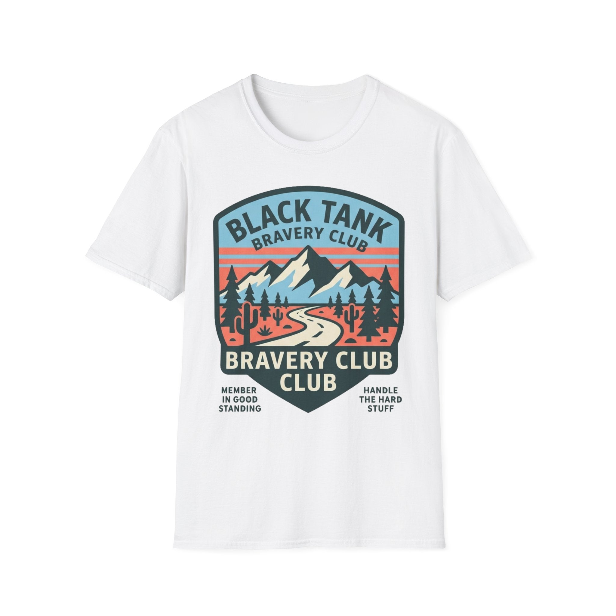 Black Tank Bravery Club T-Shirt