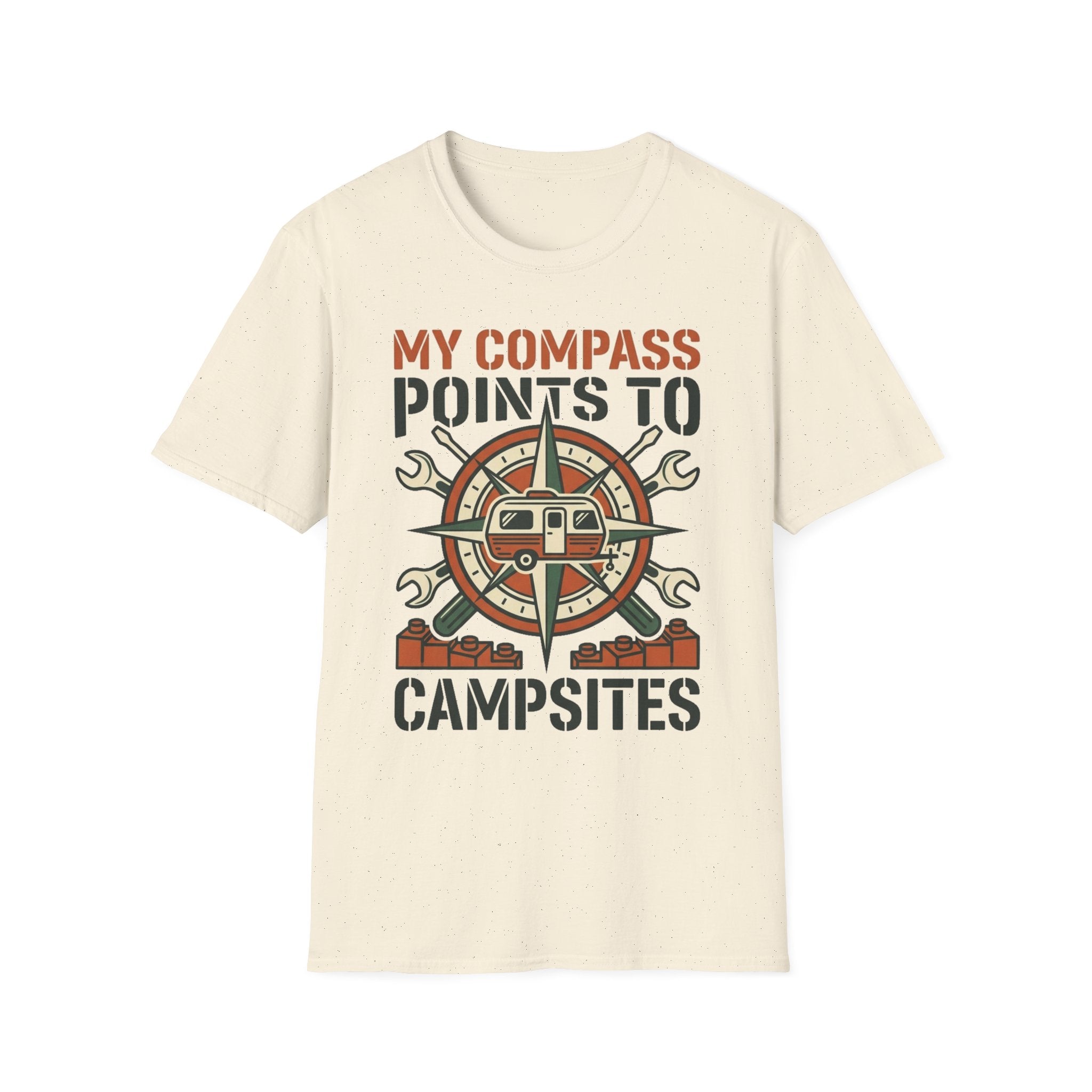 My Compass Points to Campsites T-Shirt