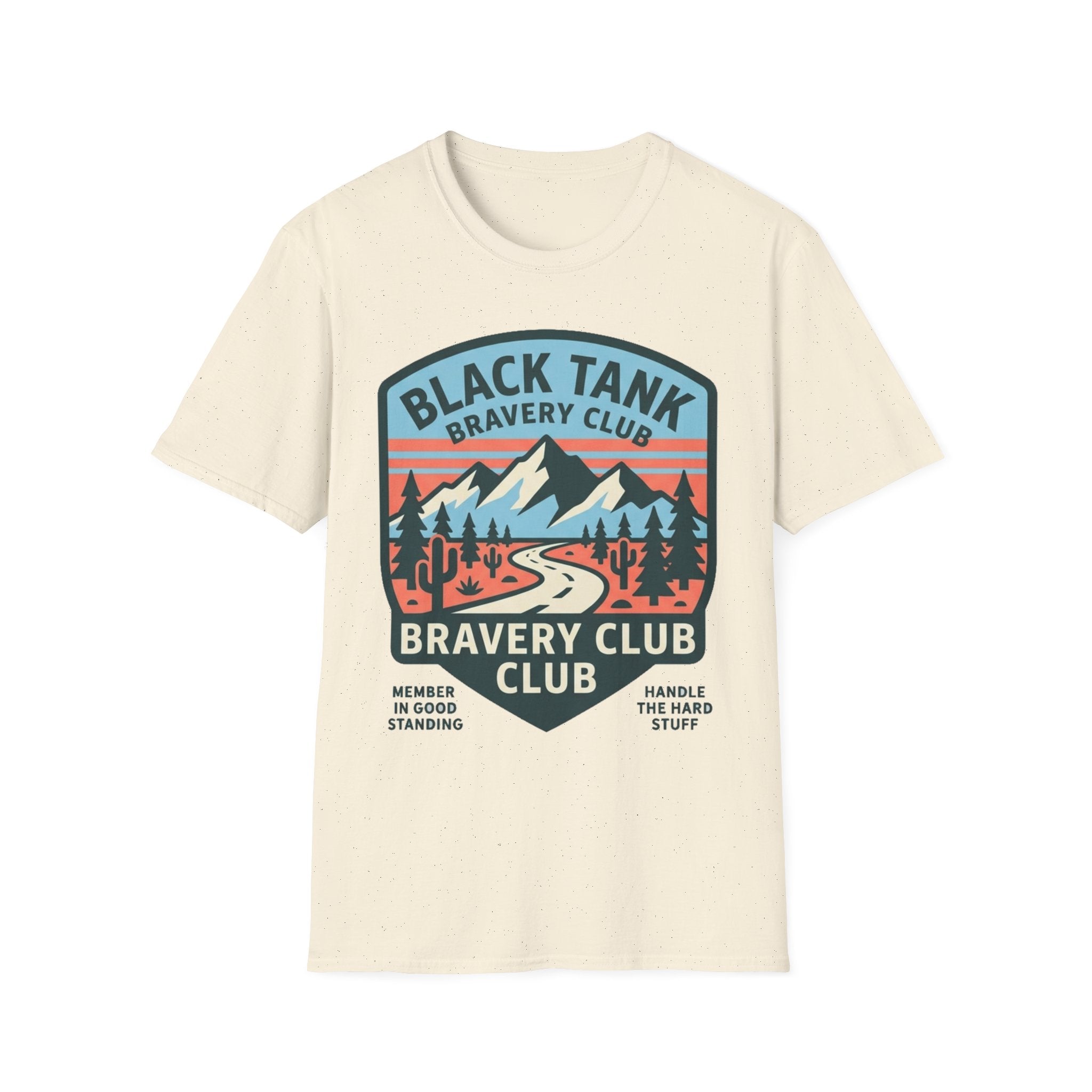 Black Tank Bravery Club T-Shirt