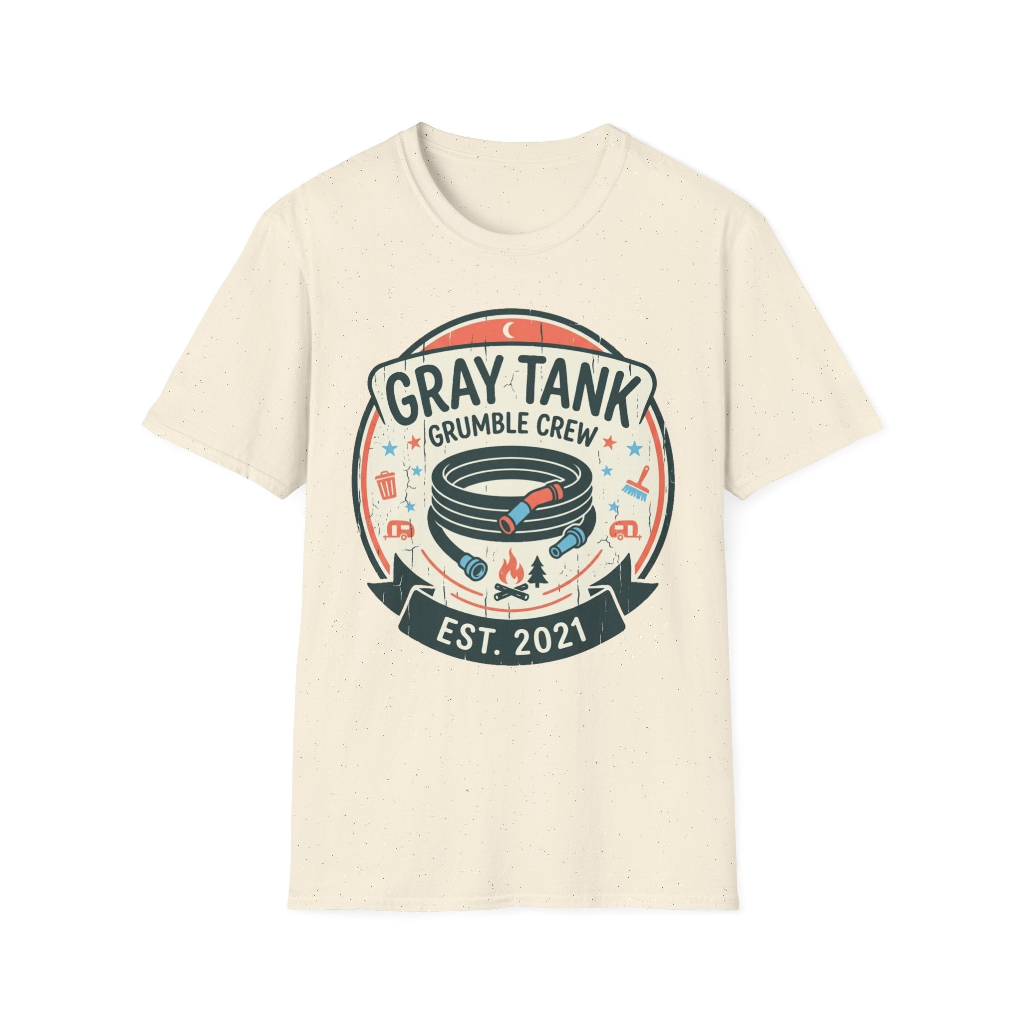 Gray Tank Grumble Crew T-Shirt