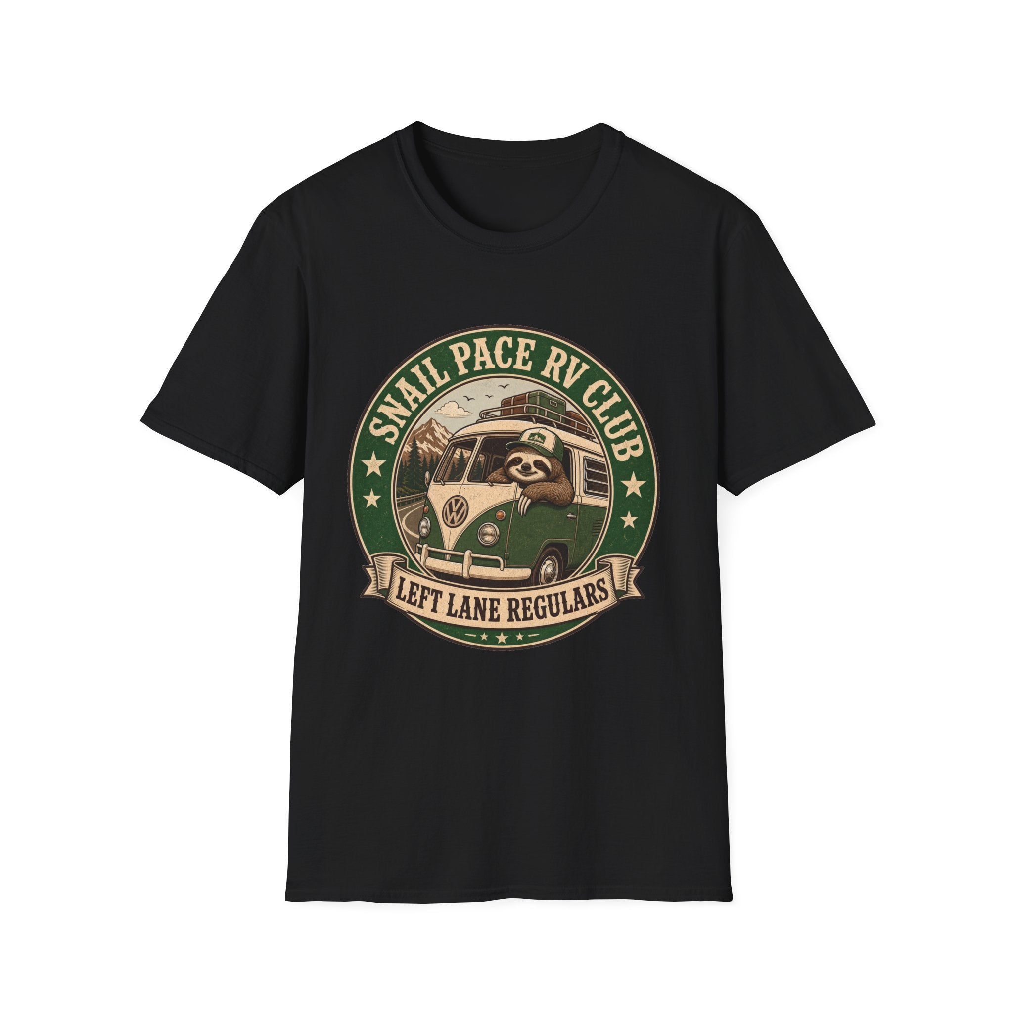 Snail Pace RV Club Left Lane Regulars T-Shirt