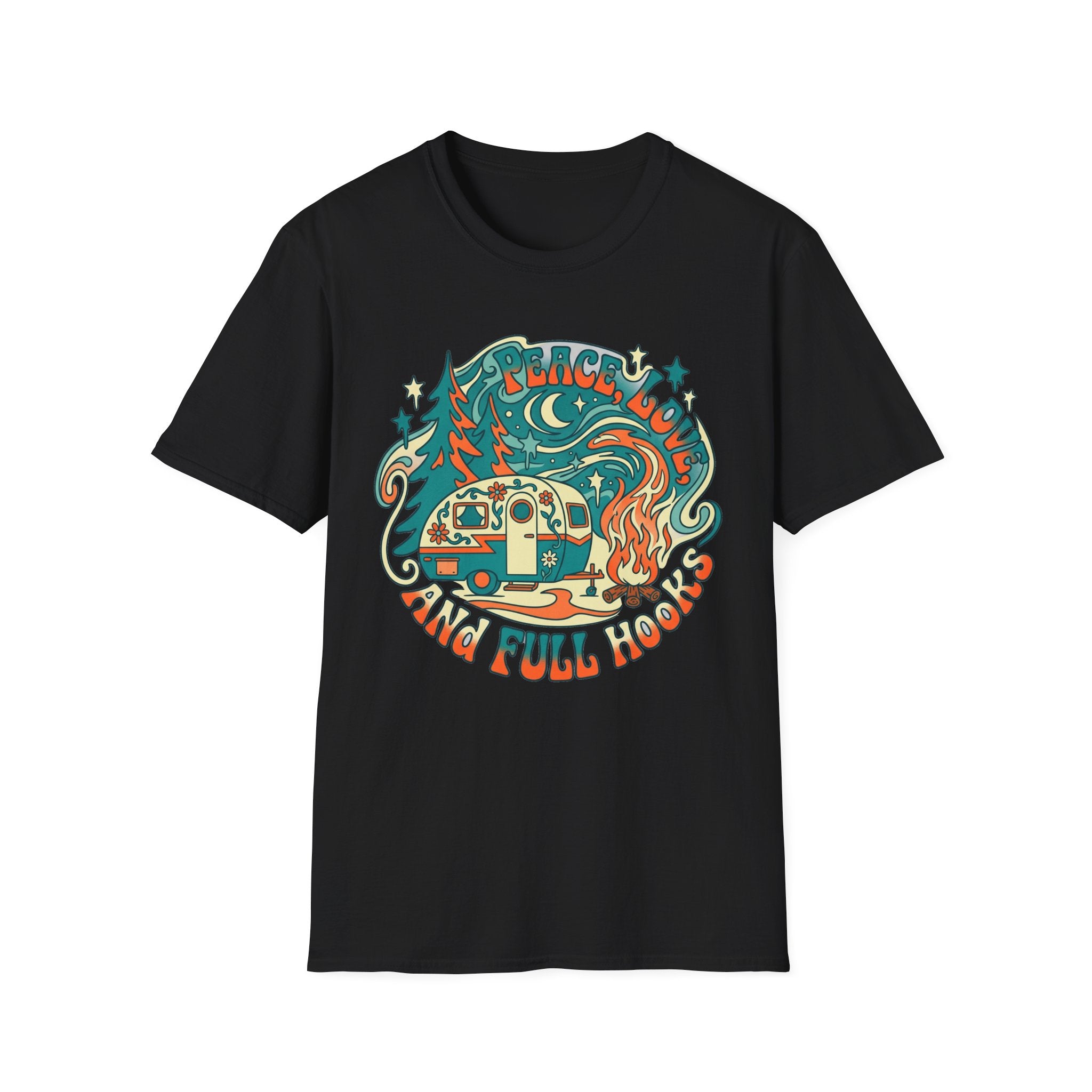 Peace, Love, and Full Hooks T-Shirt