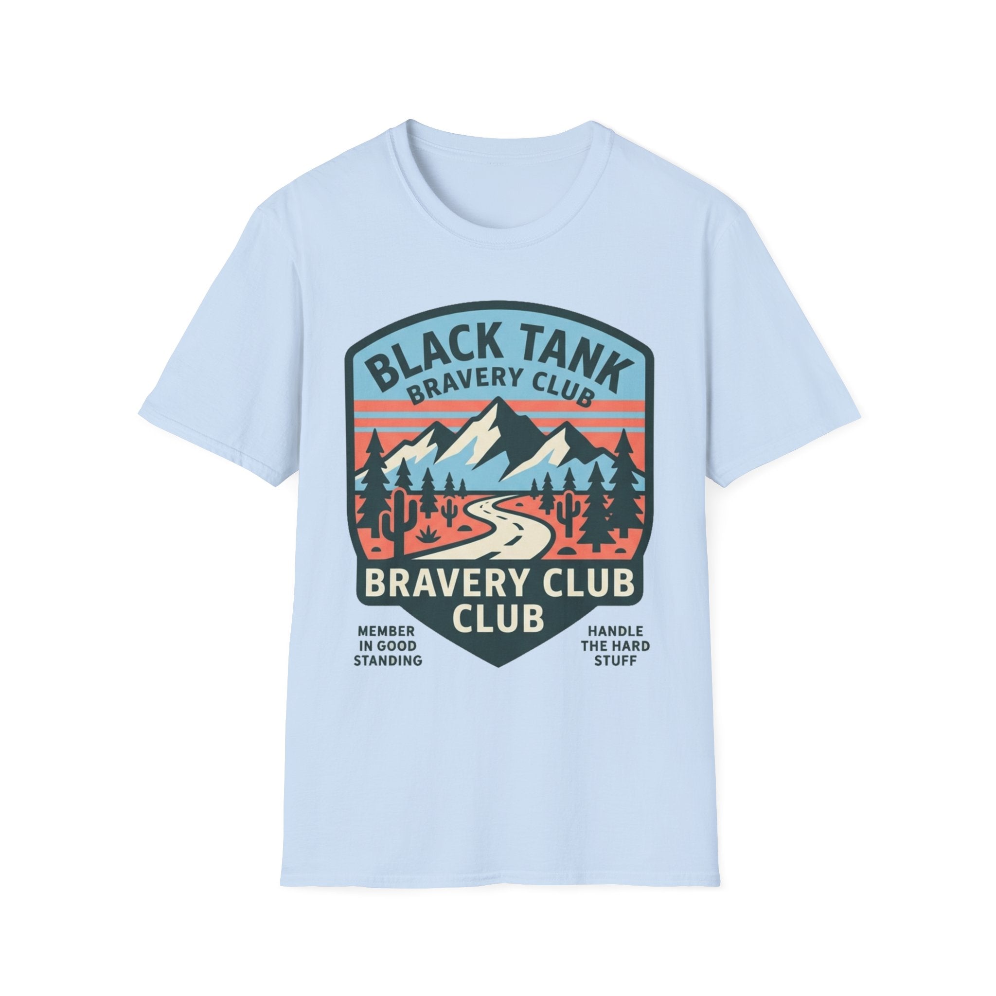 Black Tank Bravery Club T-Shirt