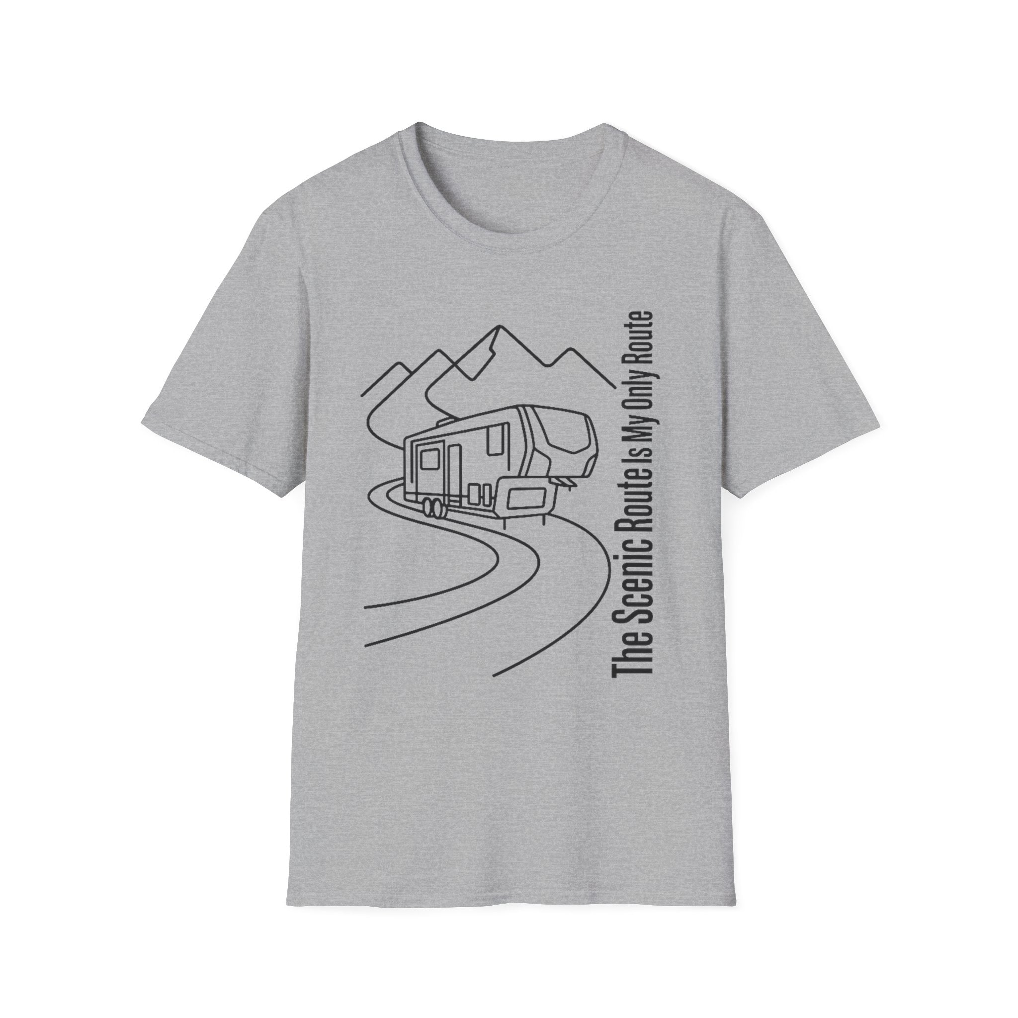 The Scenic Route is My Only Route T-Shirt
