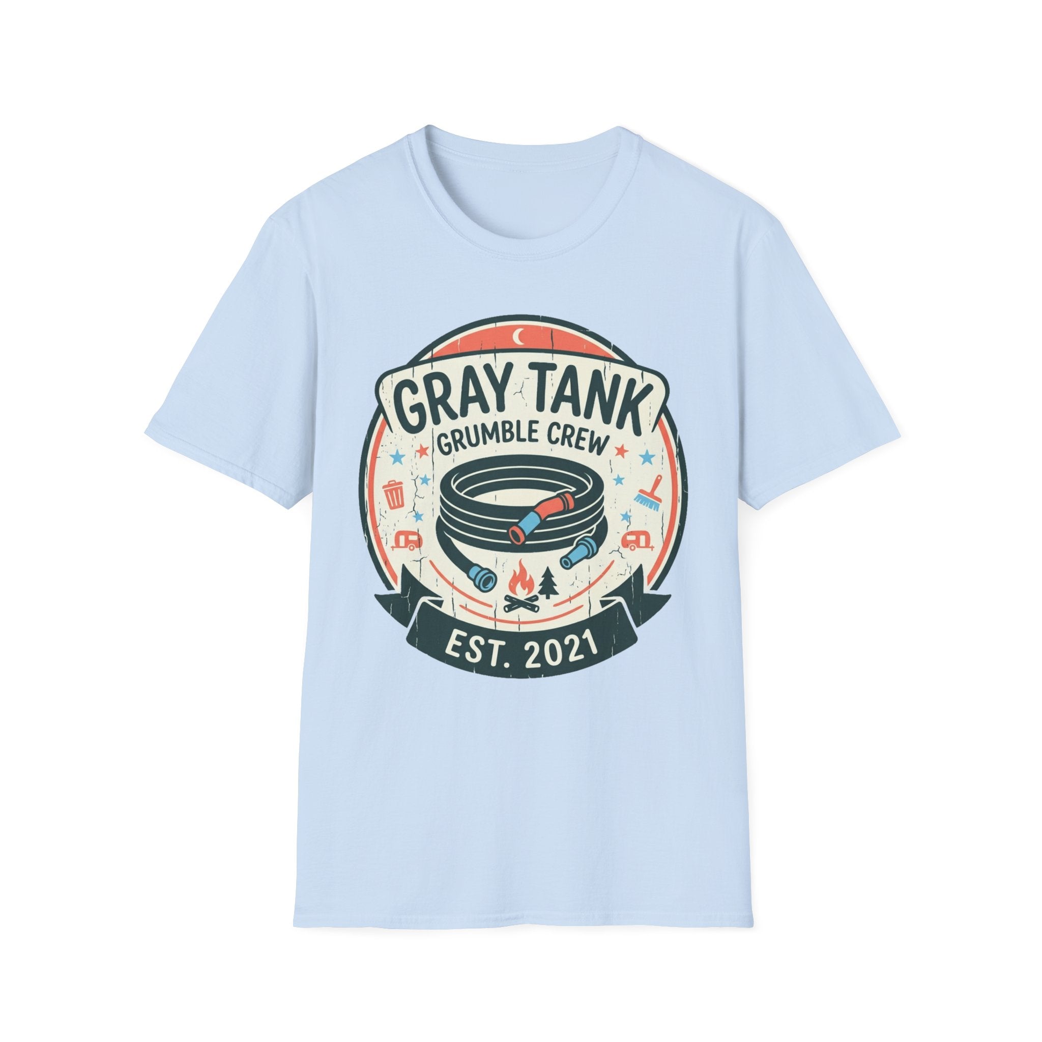 Gray Tank Grumble Crew T-Shirt