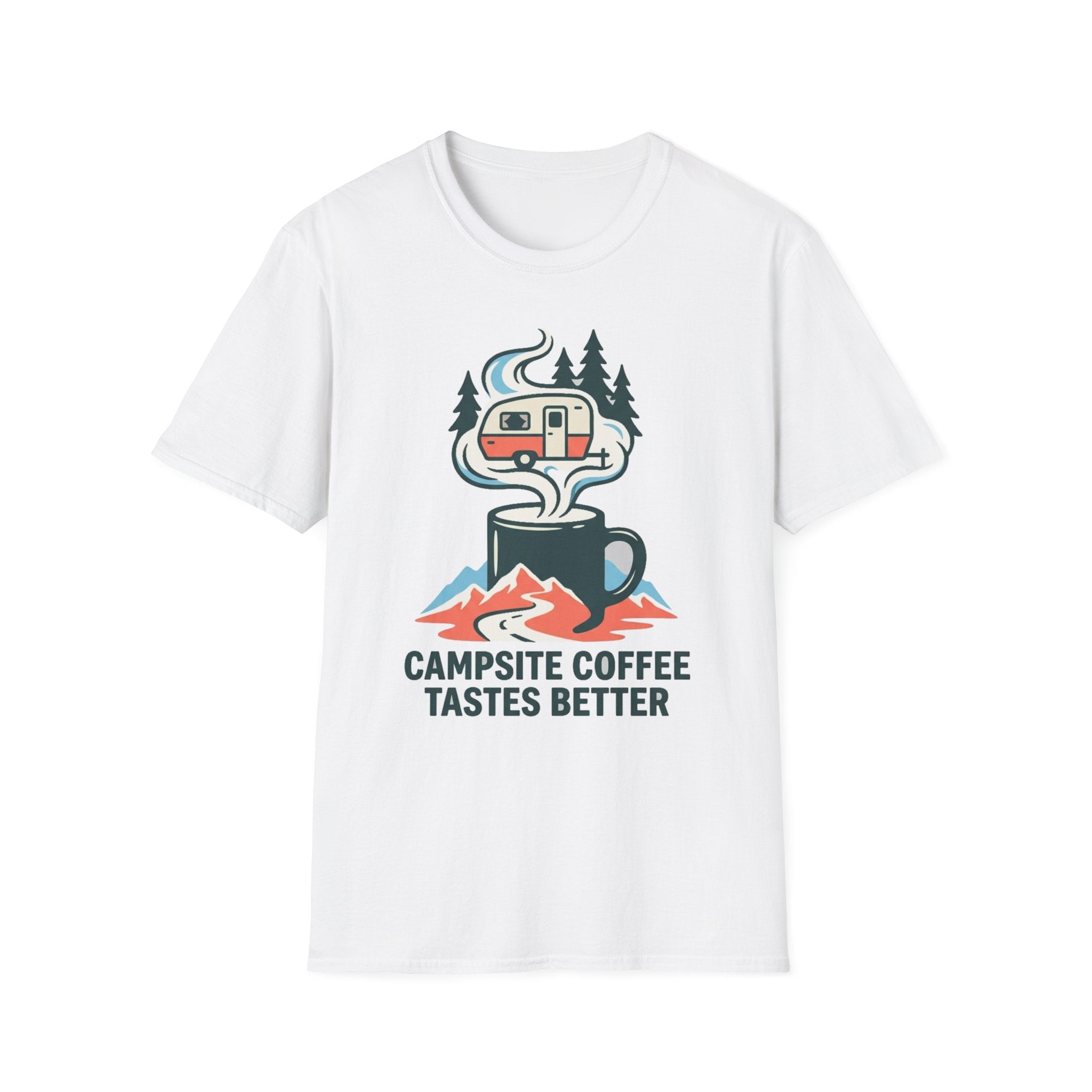 Campsite Coffee Tastes Better T-Shirt