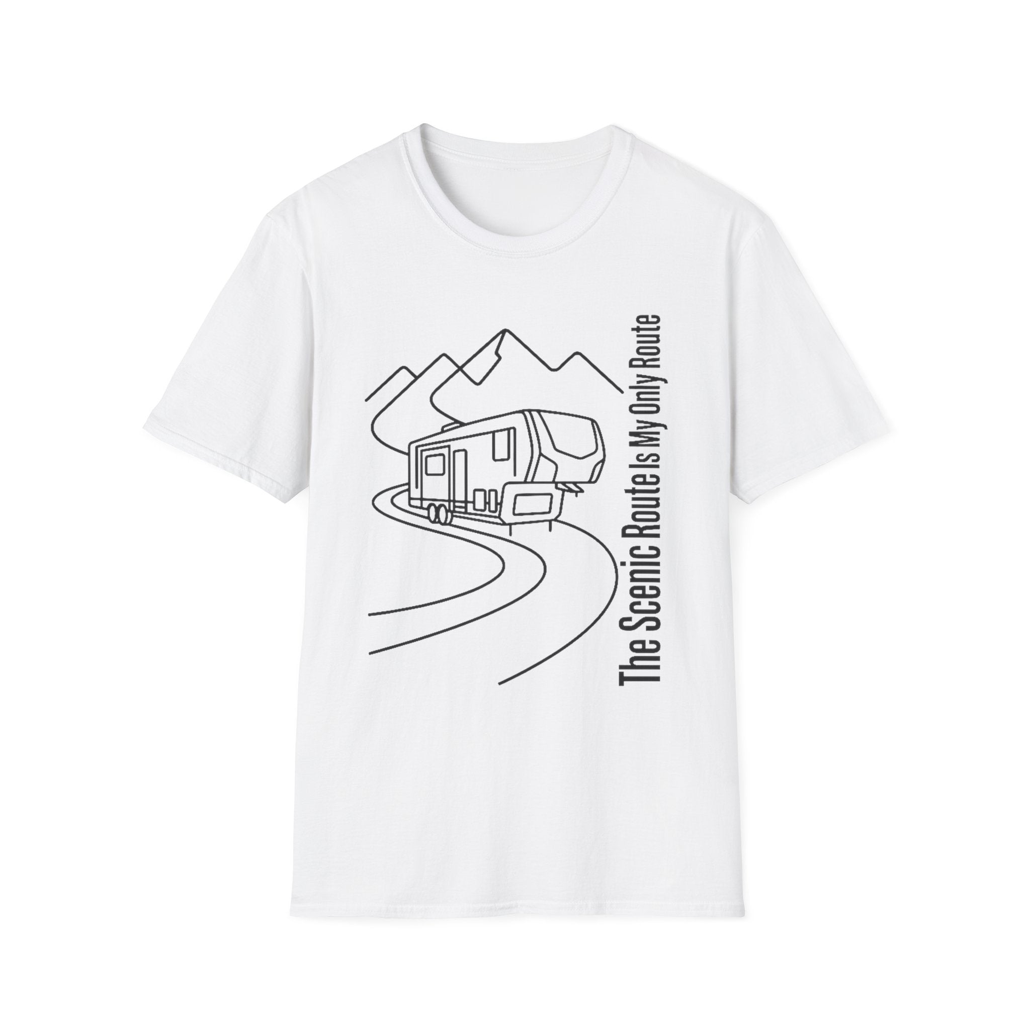 The Scenic Route is My Only Route T-Shirt