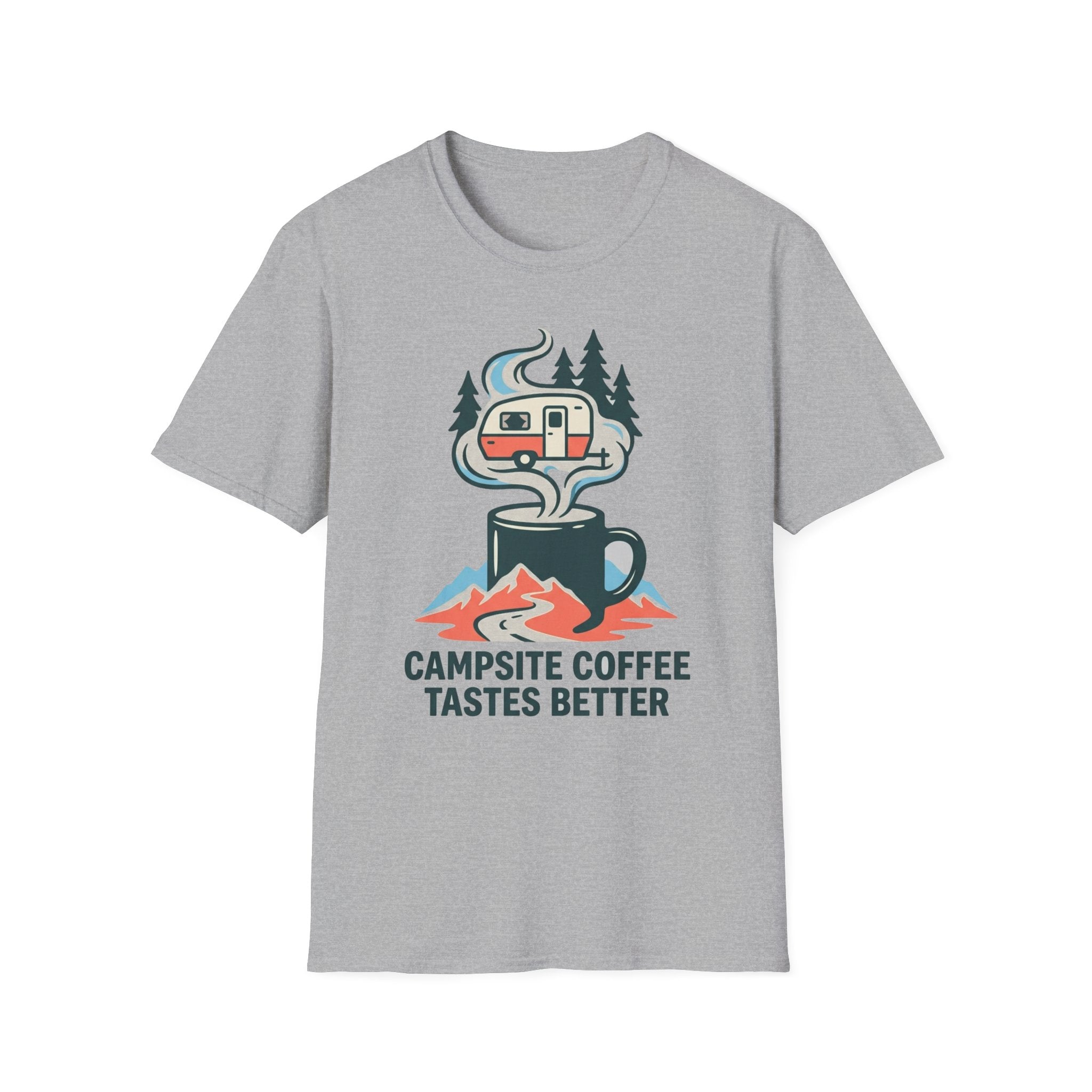 Campsite Coffee Tastes Better T-Shirt