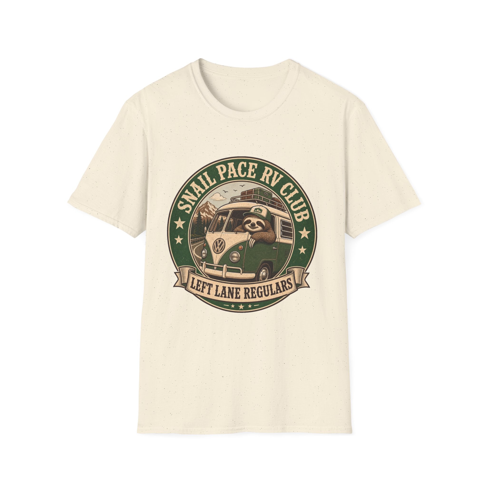 Snail Pace RV Club Left Lane Regulars T-Shirt