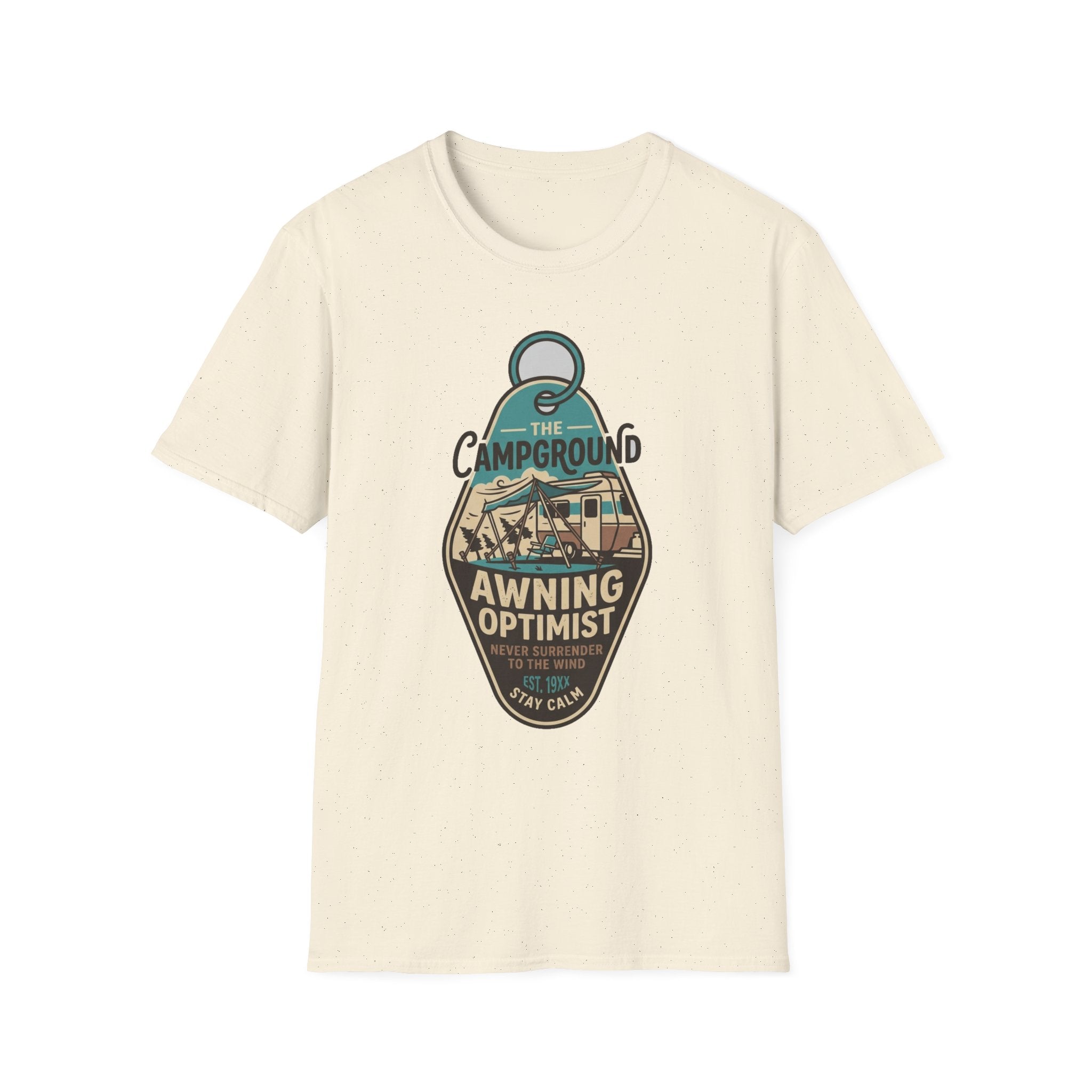 The Campground Awning Optimist T-Shirt