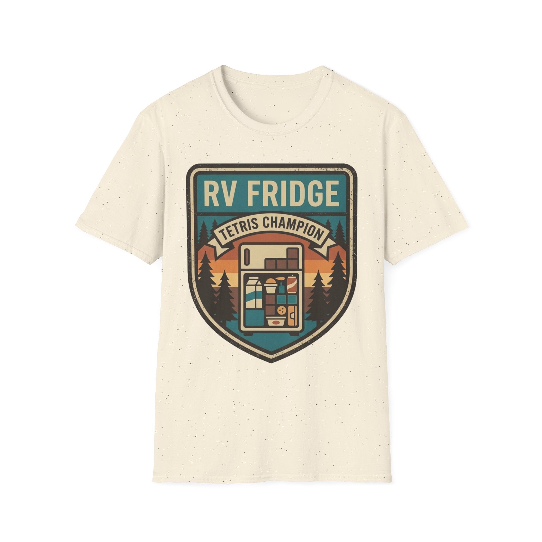 RV Fridge Tetris Champion T-Shirt