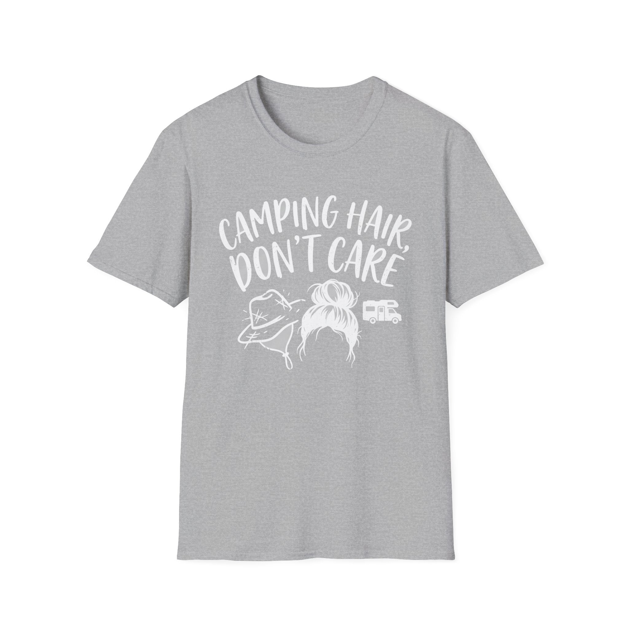 Camping Hair Don't Care T-Shirt