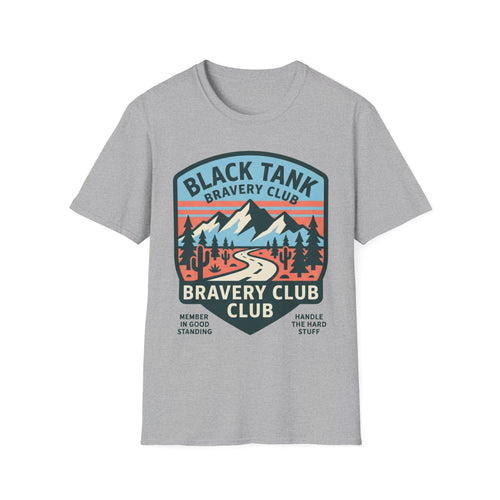 Black Tank Bravery Club T-Shirt