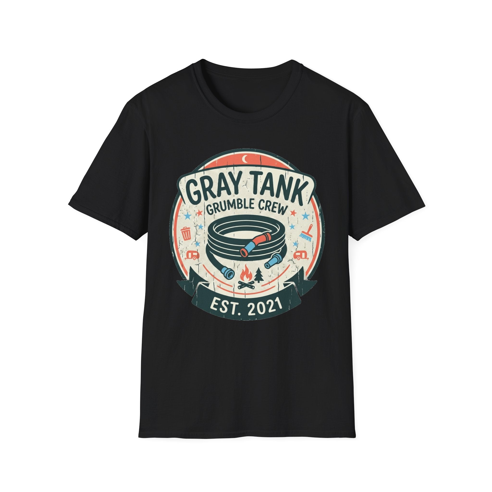 Gray Tank Grumble Crew T-Shirt