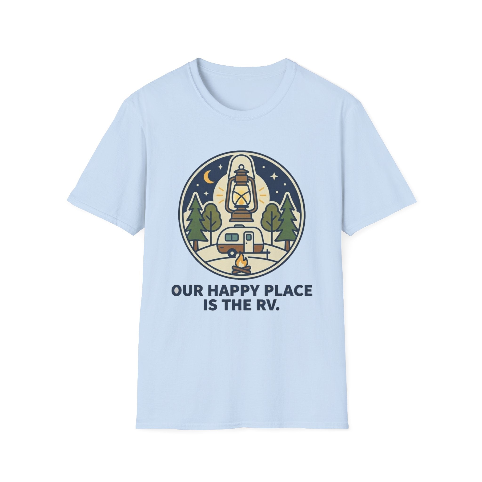 Our Happy Place is the RV. T-Shirt