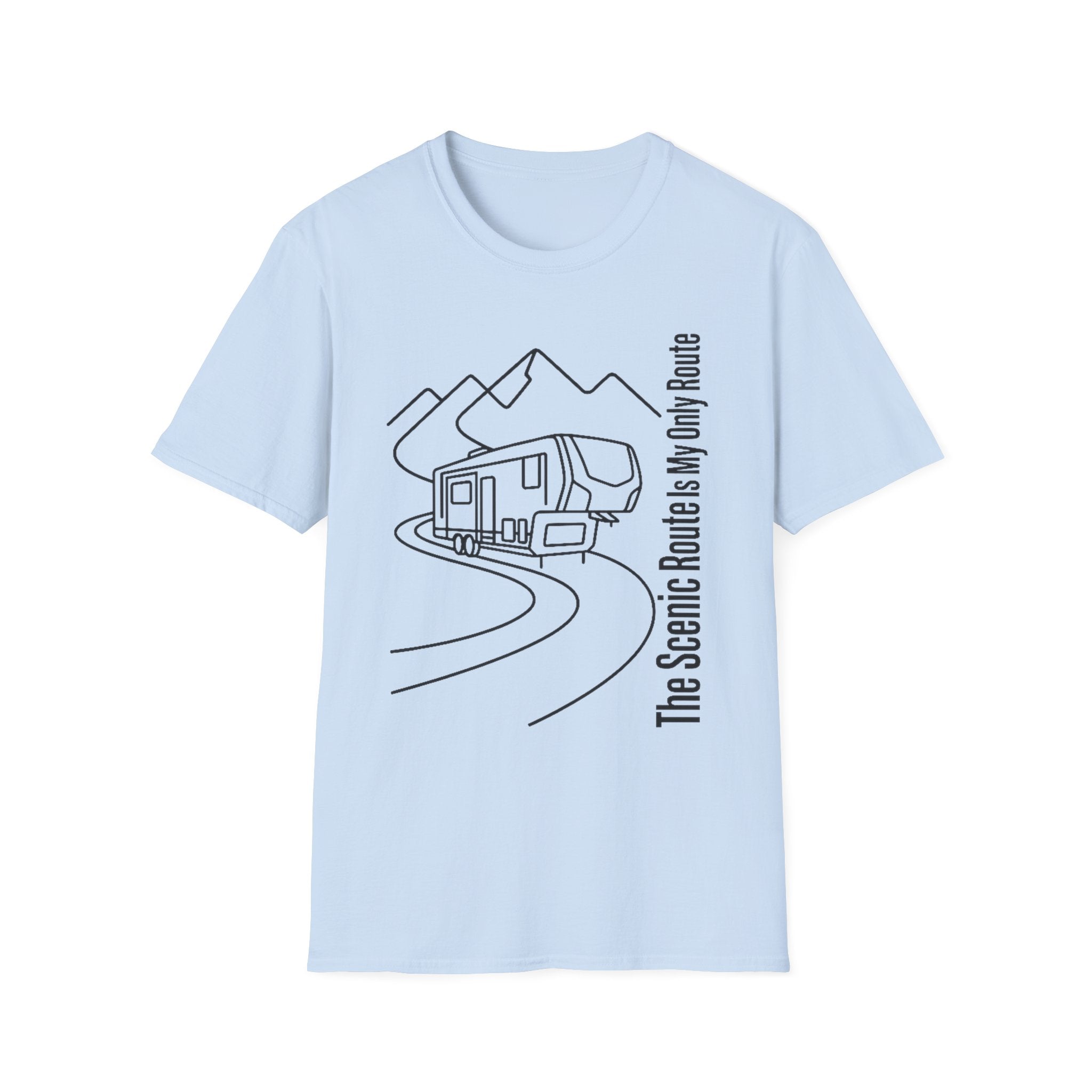 The Scenic Route is My Only Route T-Shirt