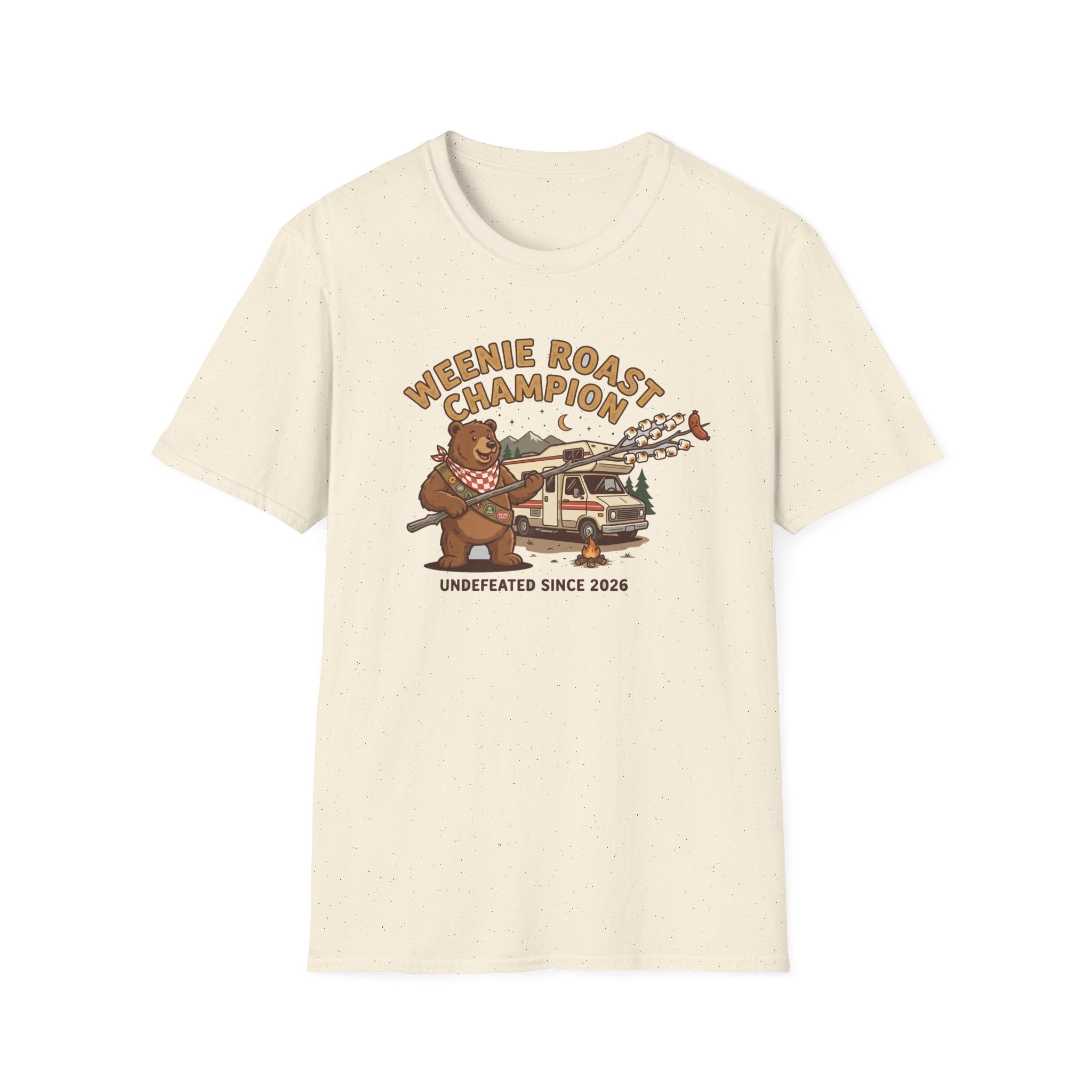 Weenie Roast Champion Undefeated Since 2026 T-Shirt