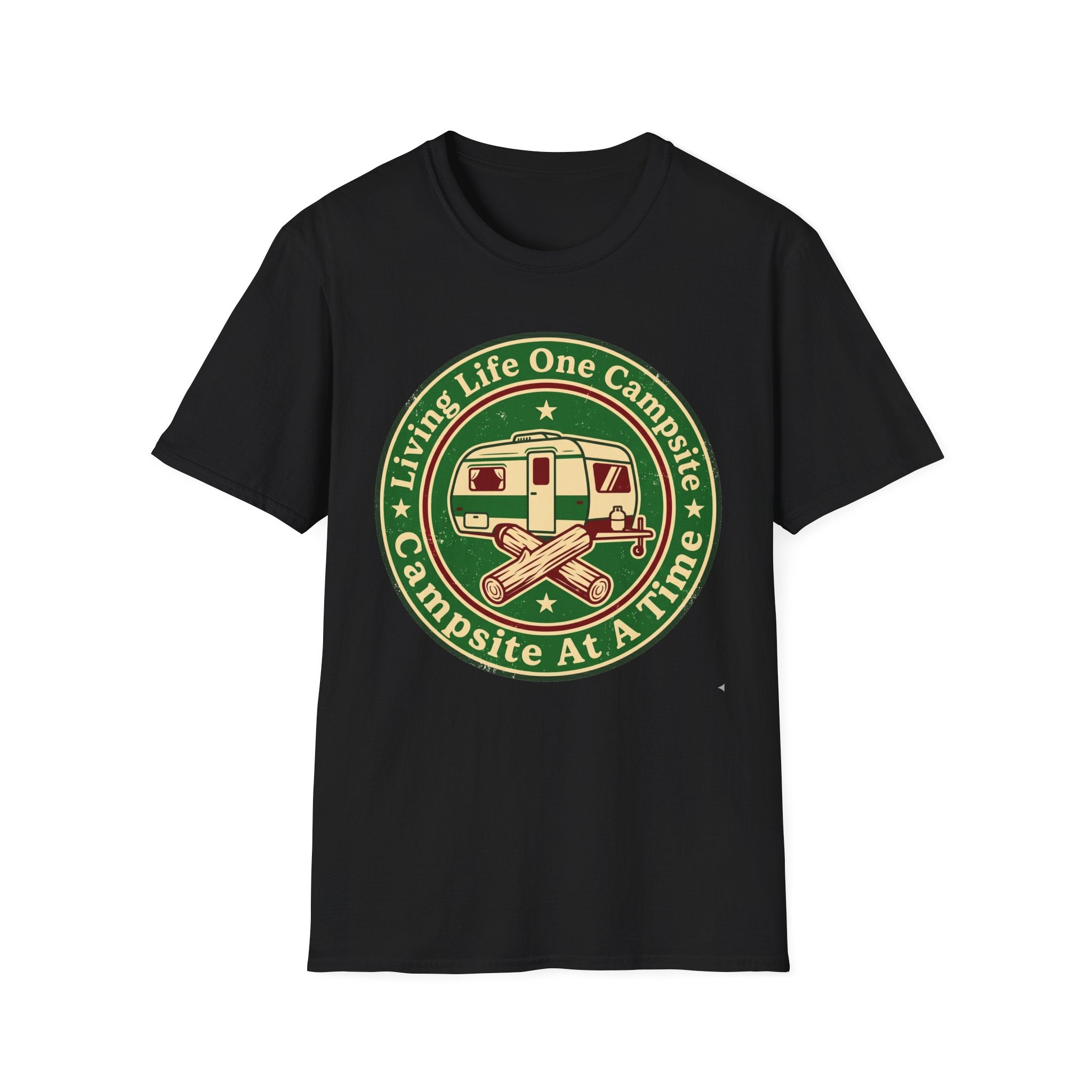 Living Life One Campsite At A Time T-Shirt