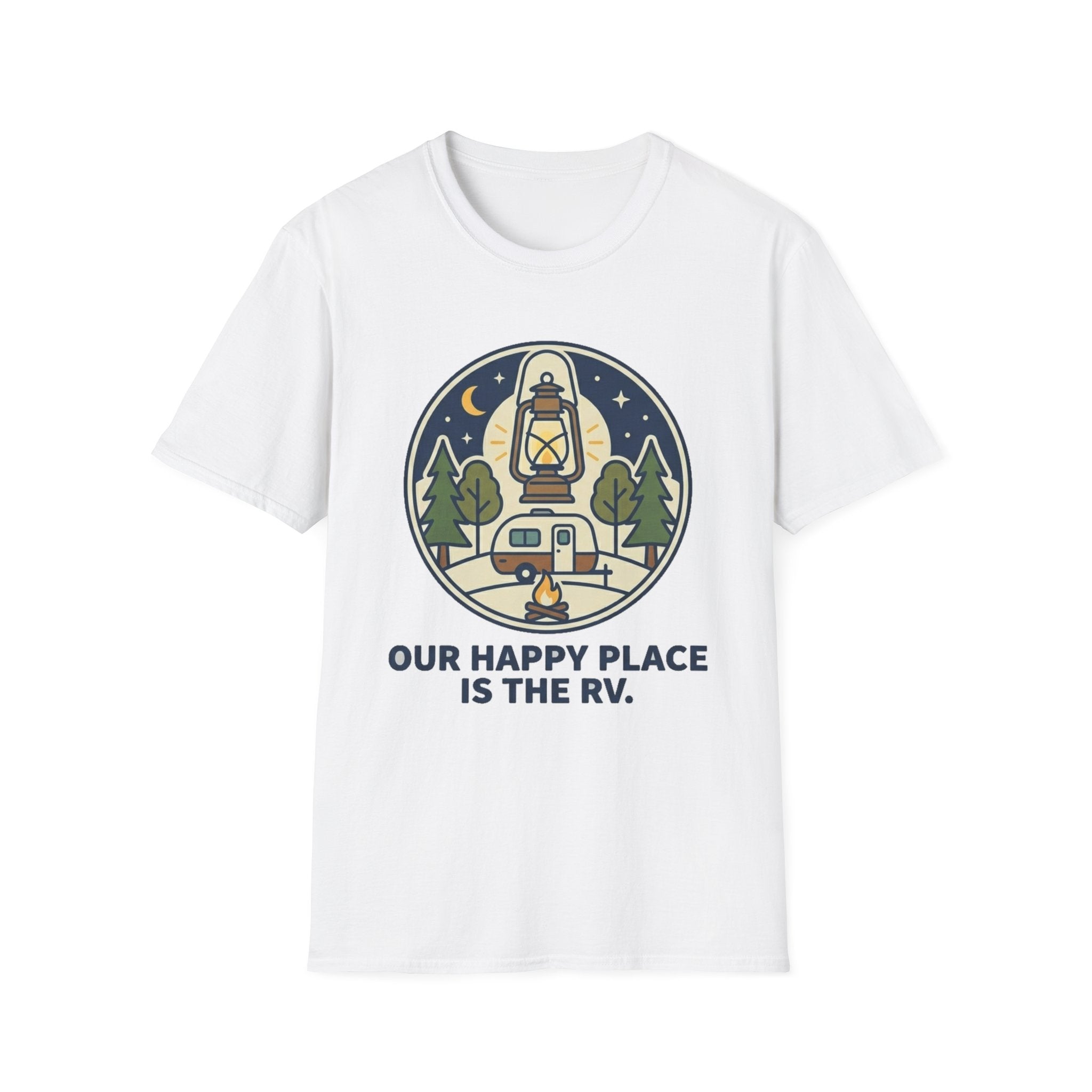 Our Happy Place is the RV. T-Shirt