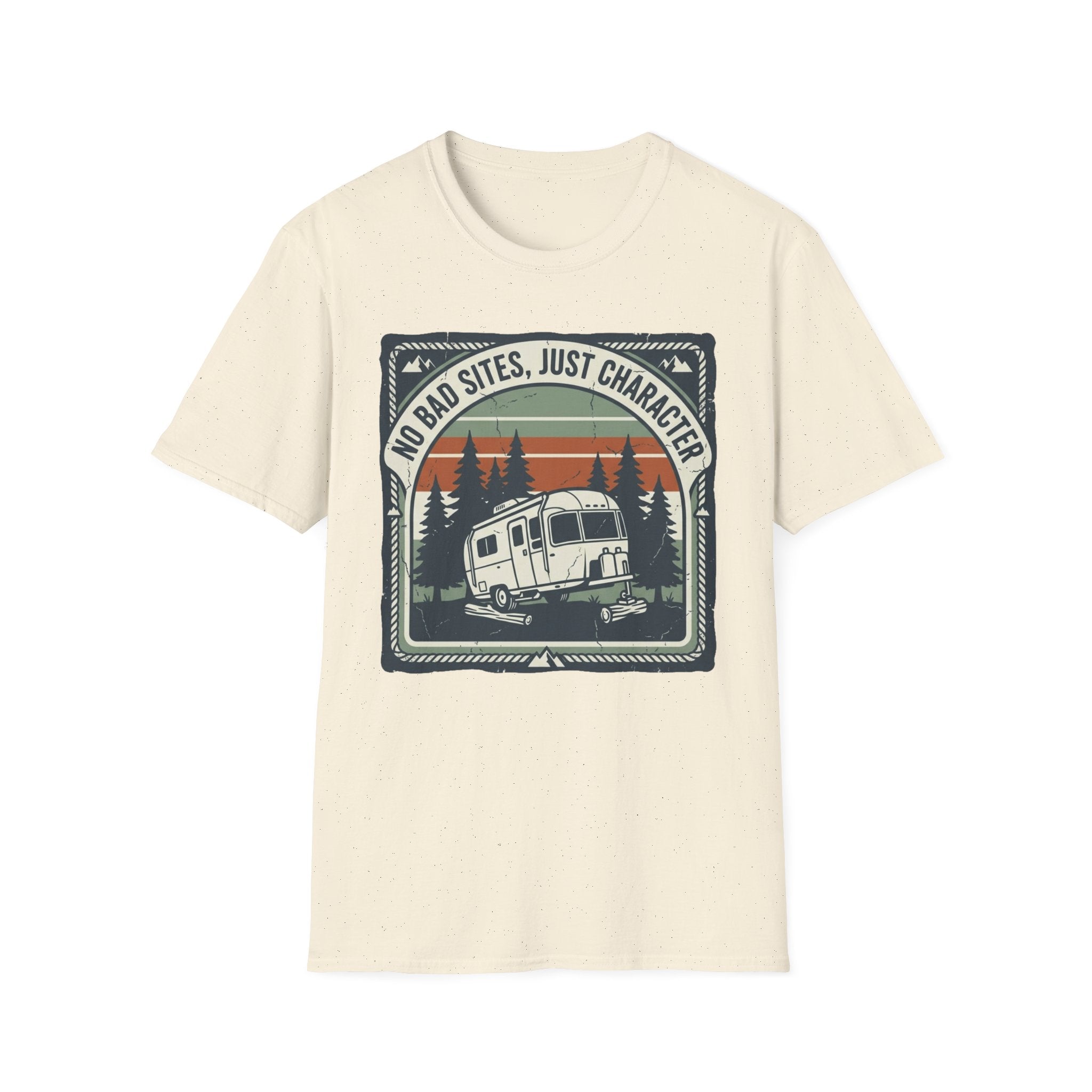 No Bad Sites, Just Character T-Shirt